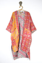 Kantha Ruana Long Sleeve (14577)