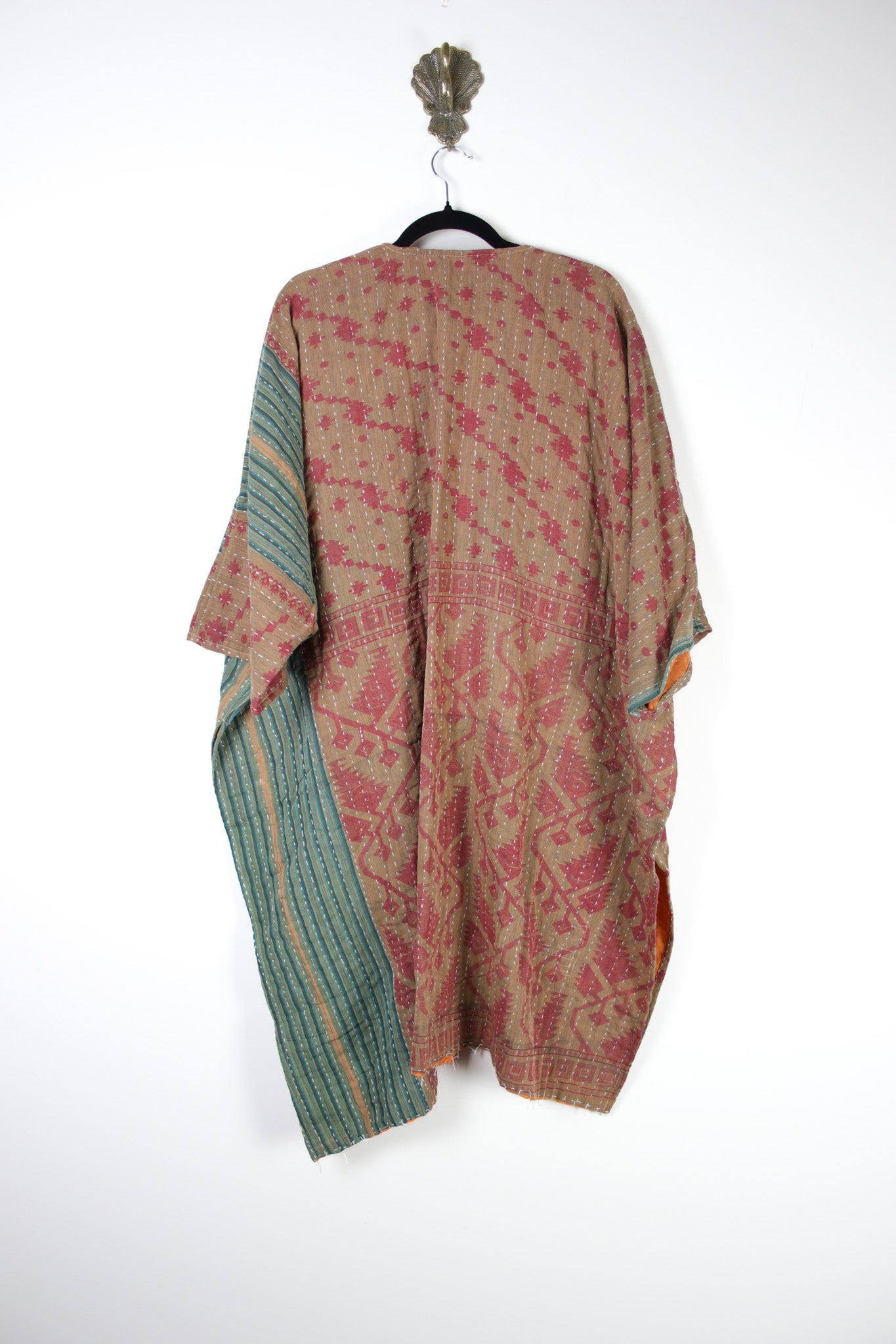 Kantha Ruana l/slv (17546)
