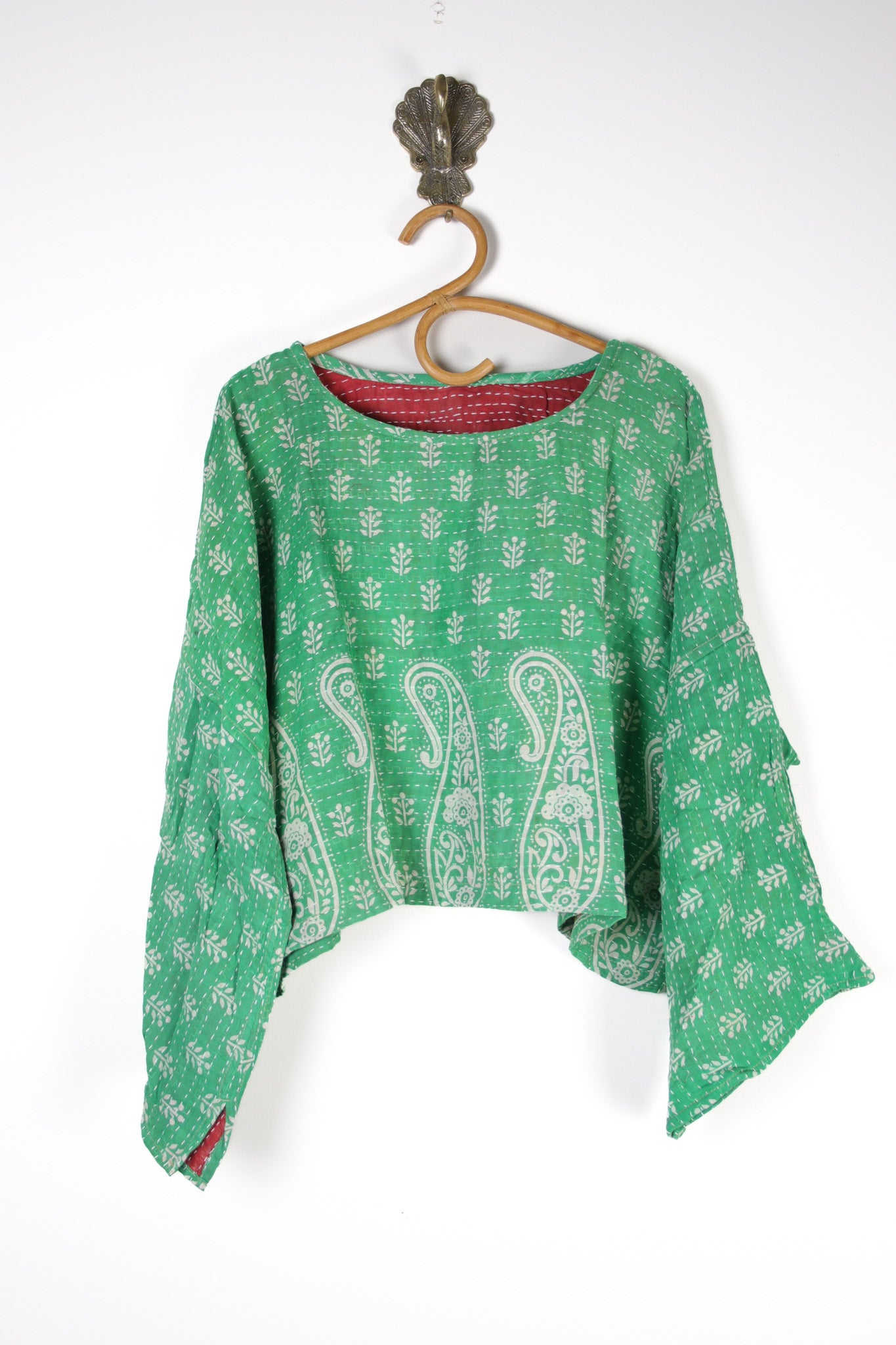 Saral Kantha Top (15765) SaralTopRenewVintage157651 Renew Vintage