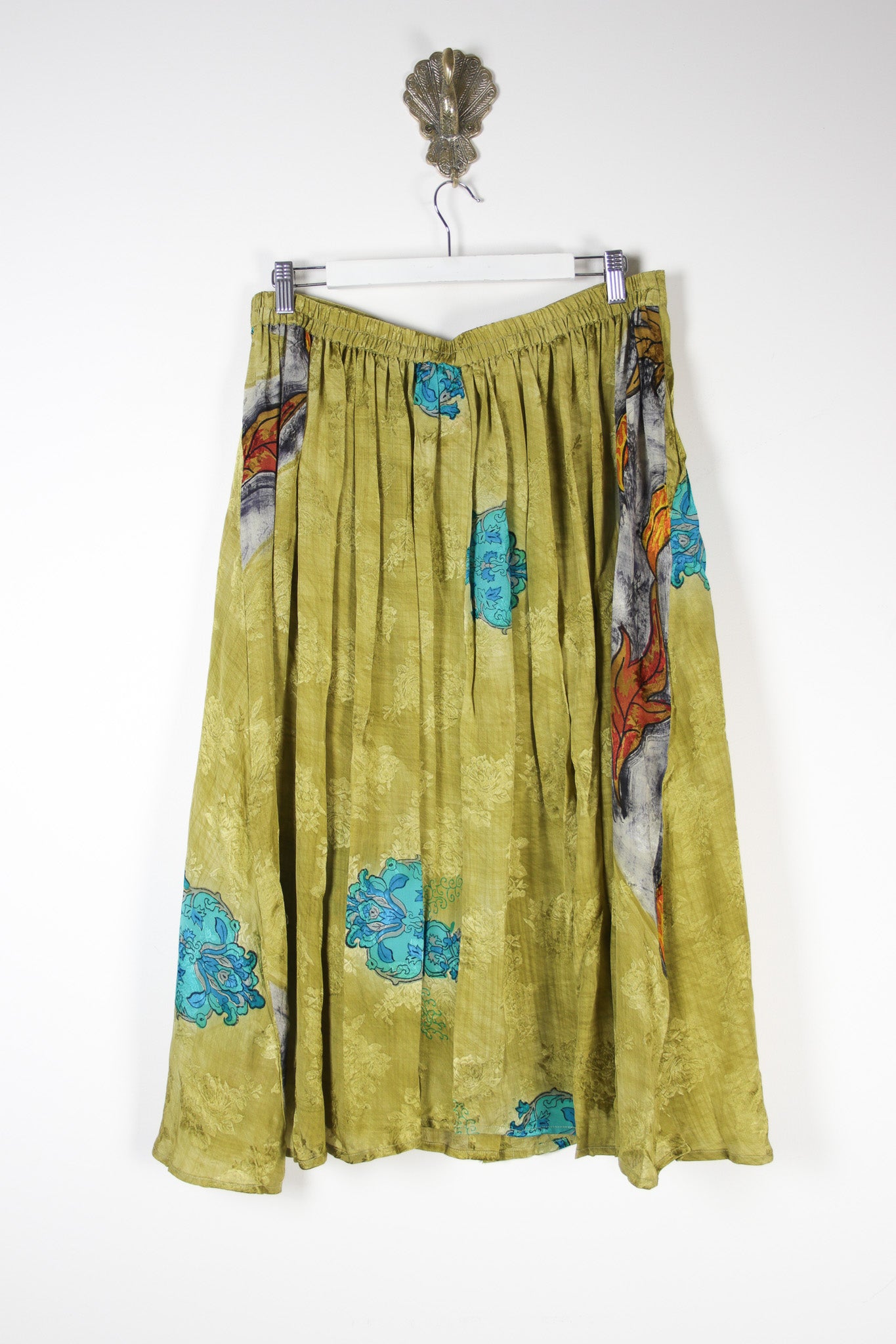 Sarita Silk Skirt 2XL (6586)