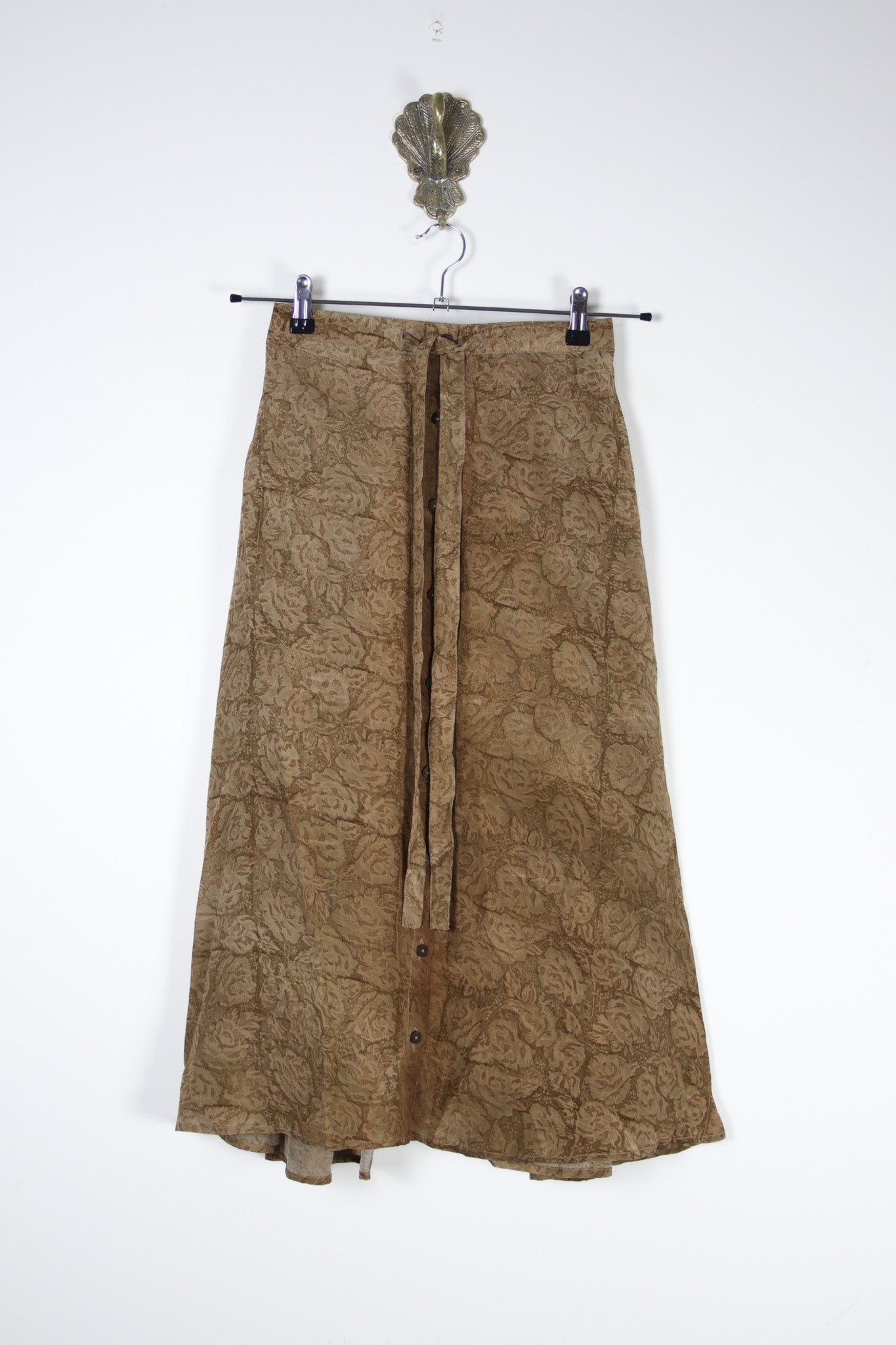 Sarita Silk Skirt S (6515) SaritaSkirtSRenewVintage65151 Renew Bohemian Pty Ltd