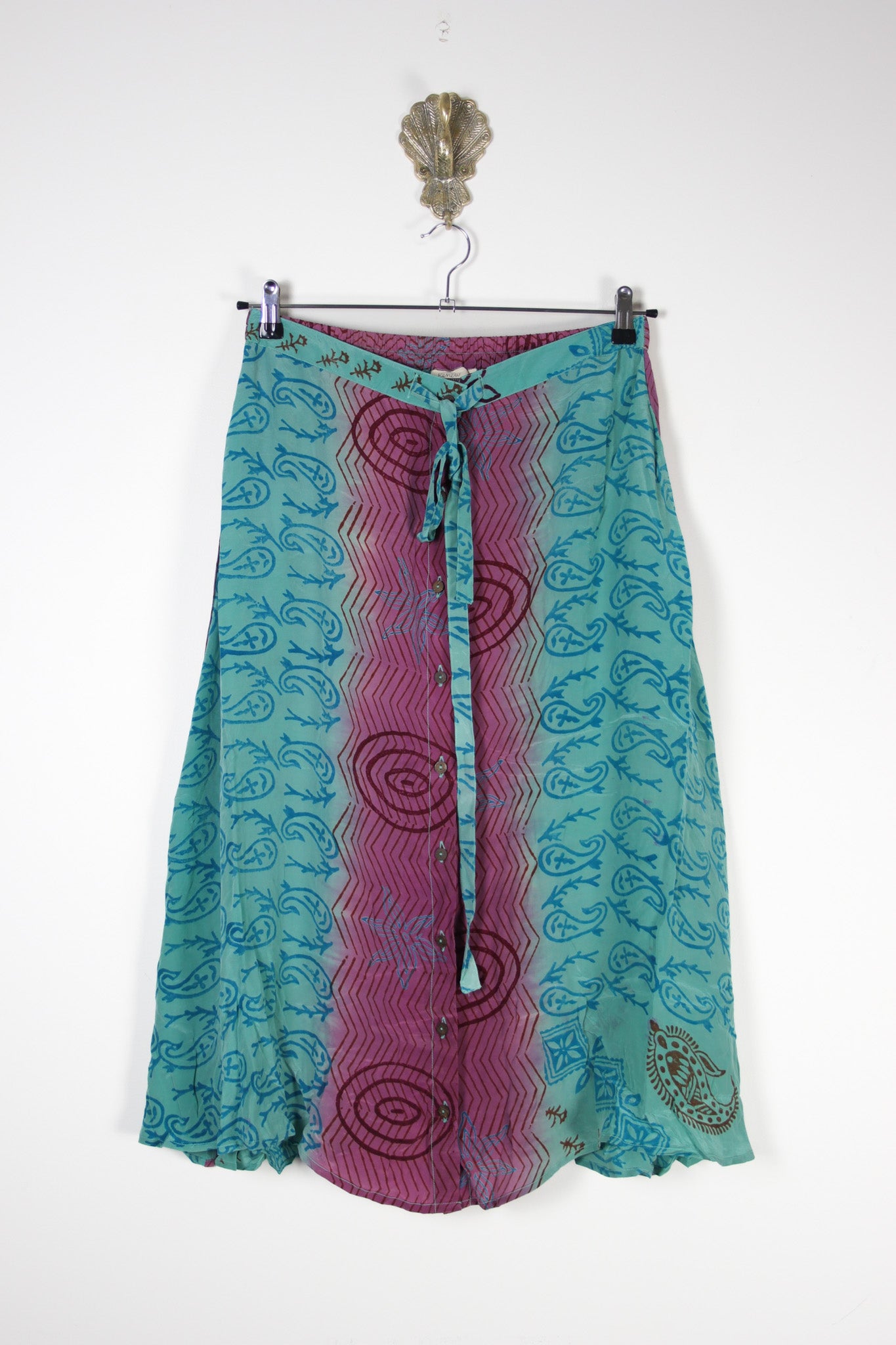 Sarita Silk Skirt XL (6547)