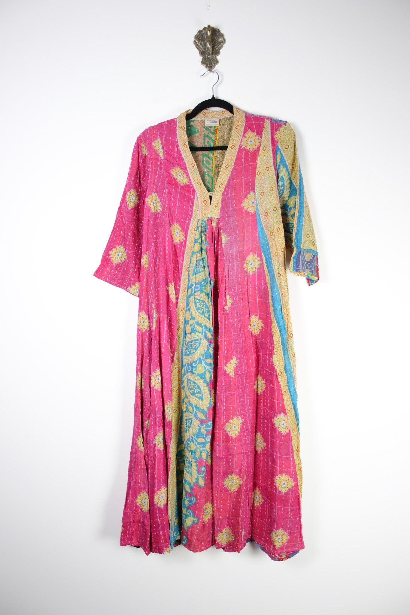 Selene Kantha Dress XL (18436) SeleneDressXLRenewBohemian184361 Renew Bohemian Pty Ltd