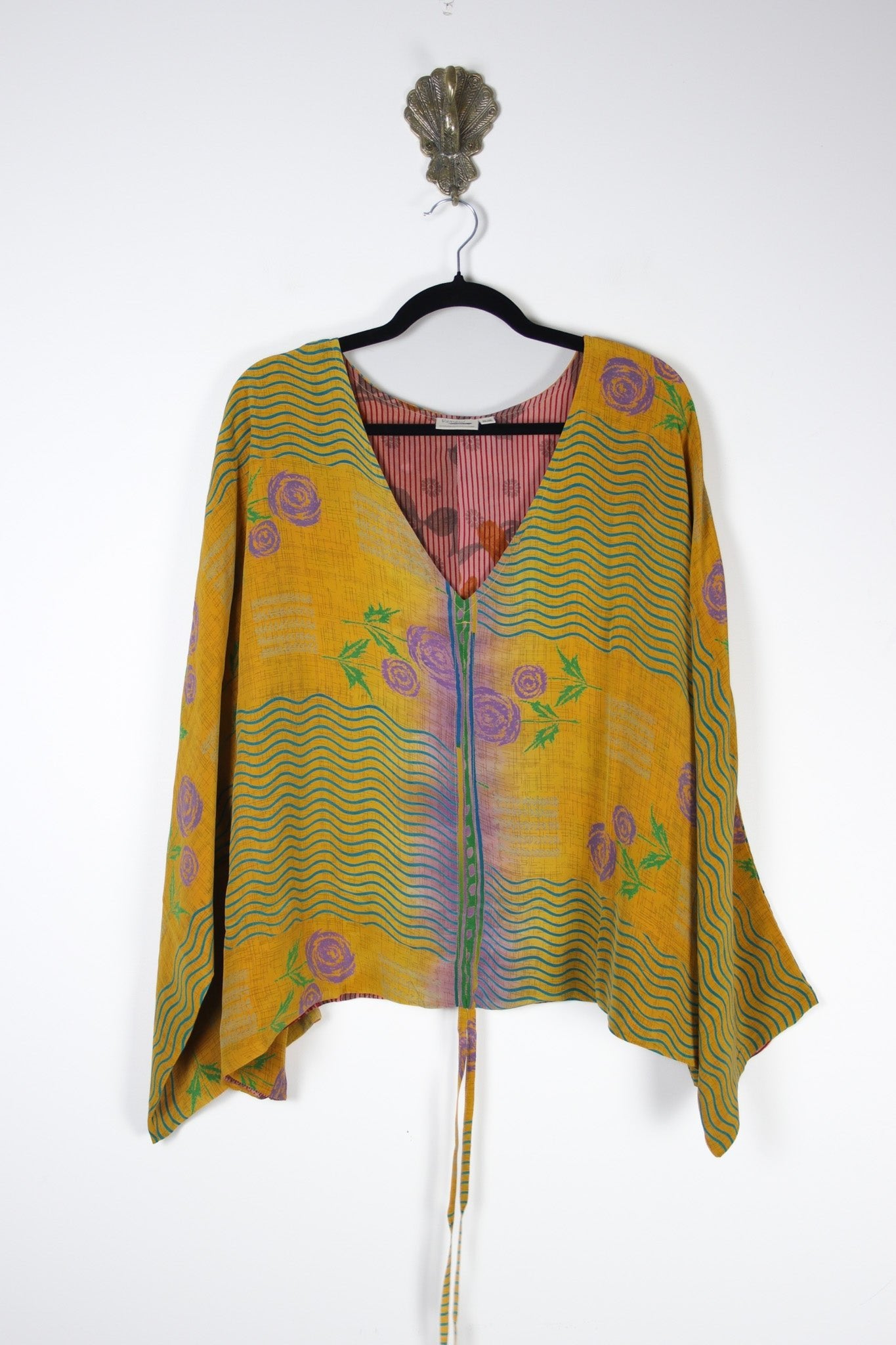 Jovie Silk Top 2XL (20284) SilkJovie2XLRenewBohemian202841 Renew Bohemian Pty Ltd