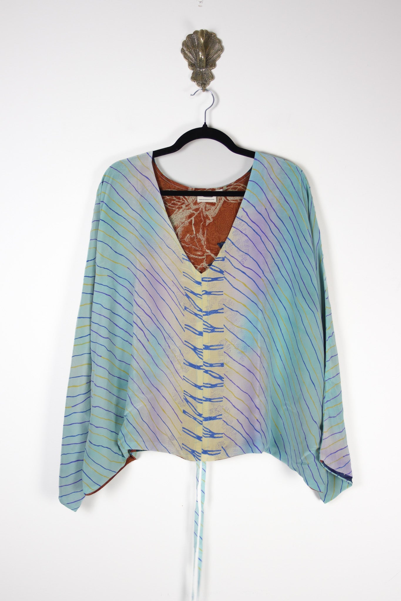 Jovie Silk Top 2XL (20285) SilkJovie2XLRenewBohemian202851 Renew Bohemian Pty Ltd