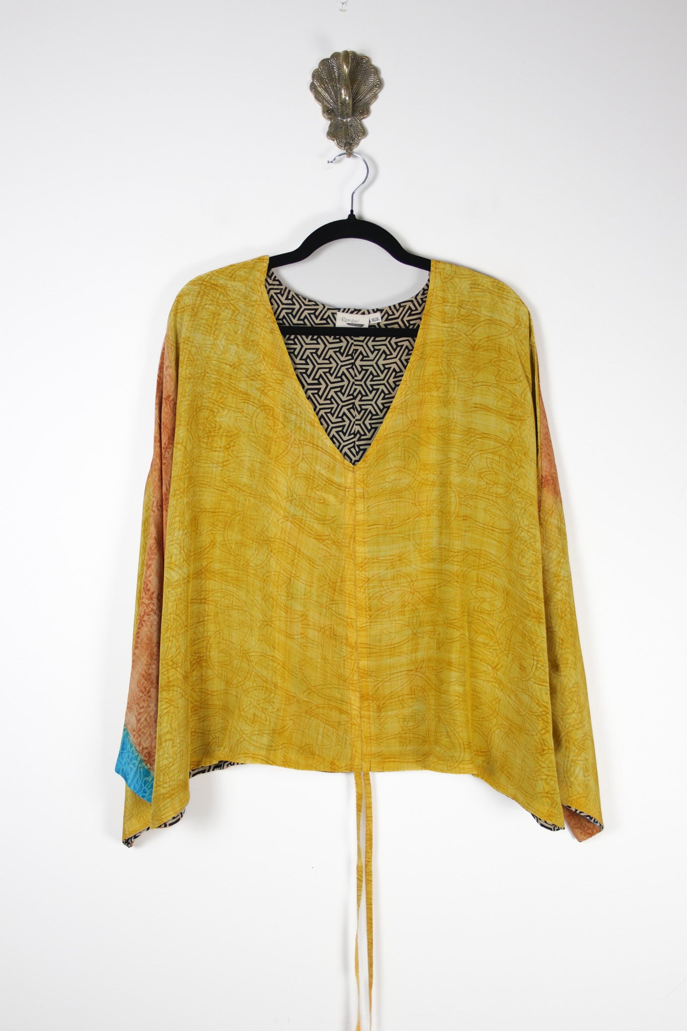 Jovie Silk Top 2XL (20290) SilkJovie2XLRenewBohemian202901 Renew Bohemian Pty Ltd
