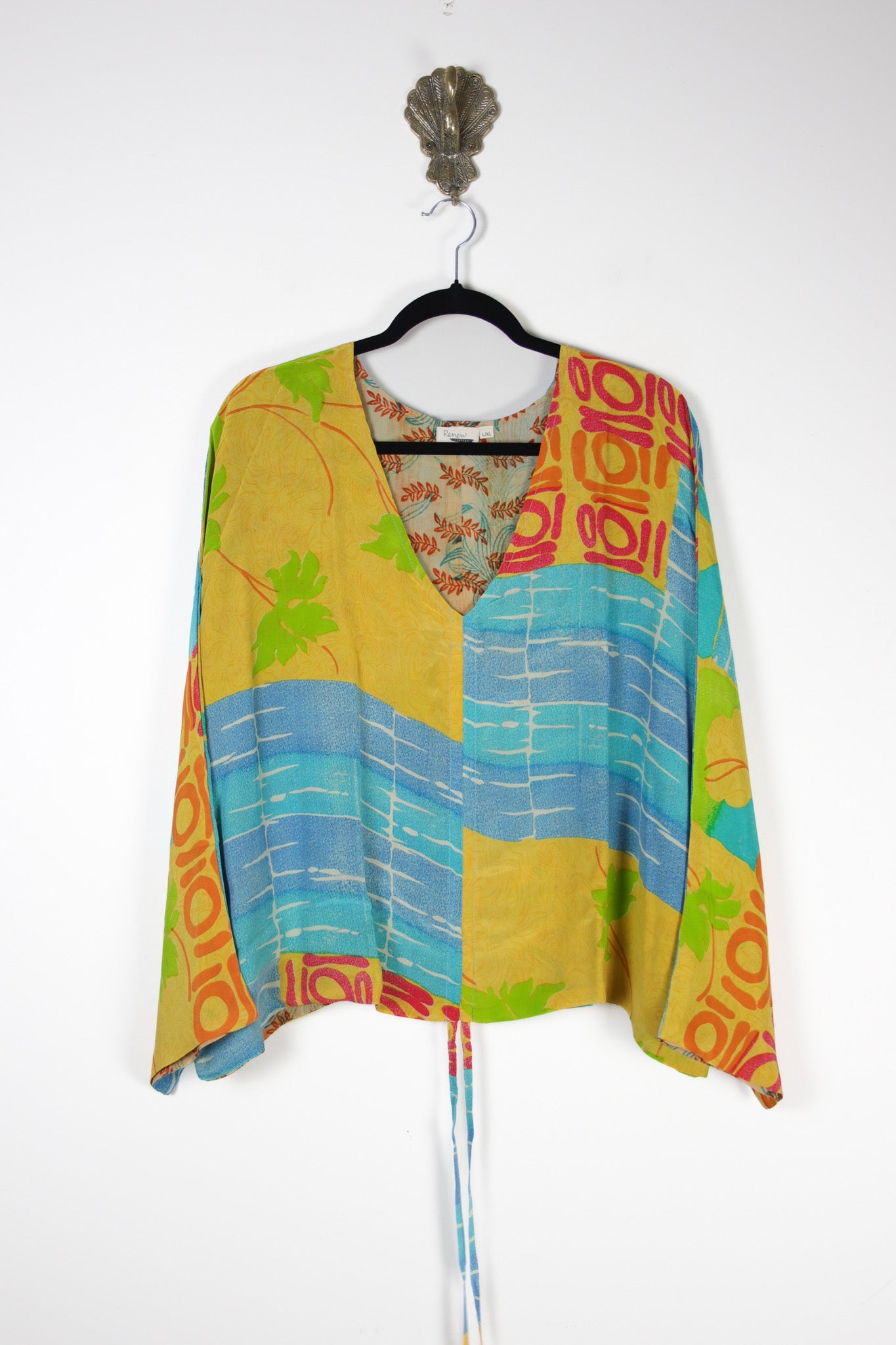 Jovie Silk Top L/XL (20273) SilkJovieL_XLRenewBohemian202731 Renew Bohemian Pty Ltd