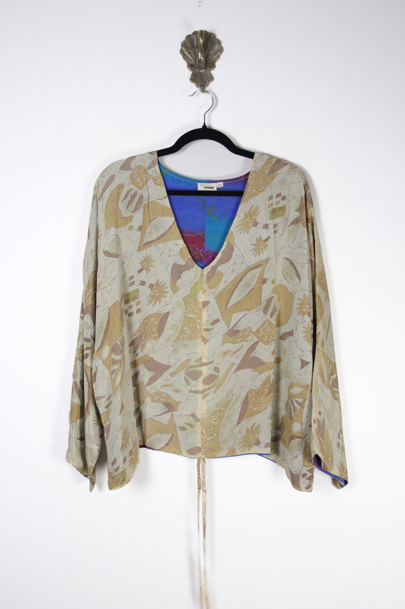 Jovie Silk Top S/M (20246) SilkJovieS_MRenewBohemian202462 Renew Bohemian Pty Ltd