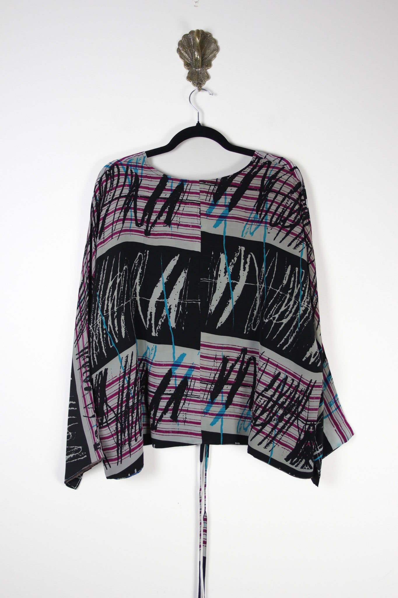 Jovie Silk Top S/M (20249) SilkJovieS_MRenewBohemian202492 Renew Bohemian Pty Ltd