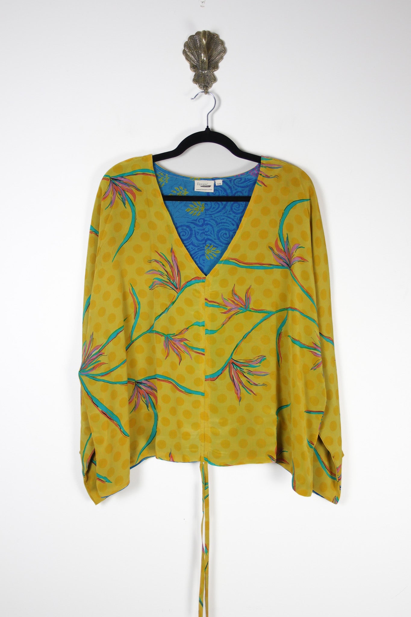 Jovie Silk Top S/M (20253) SilkJovieS_MRenewBohemian202531 Renew Bohemian Pty Ltd