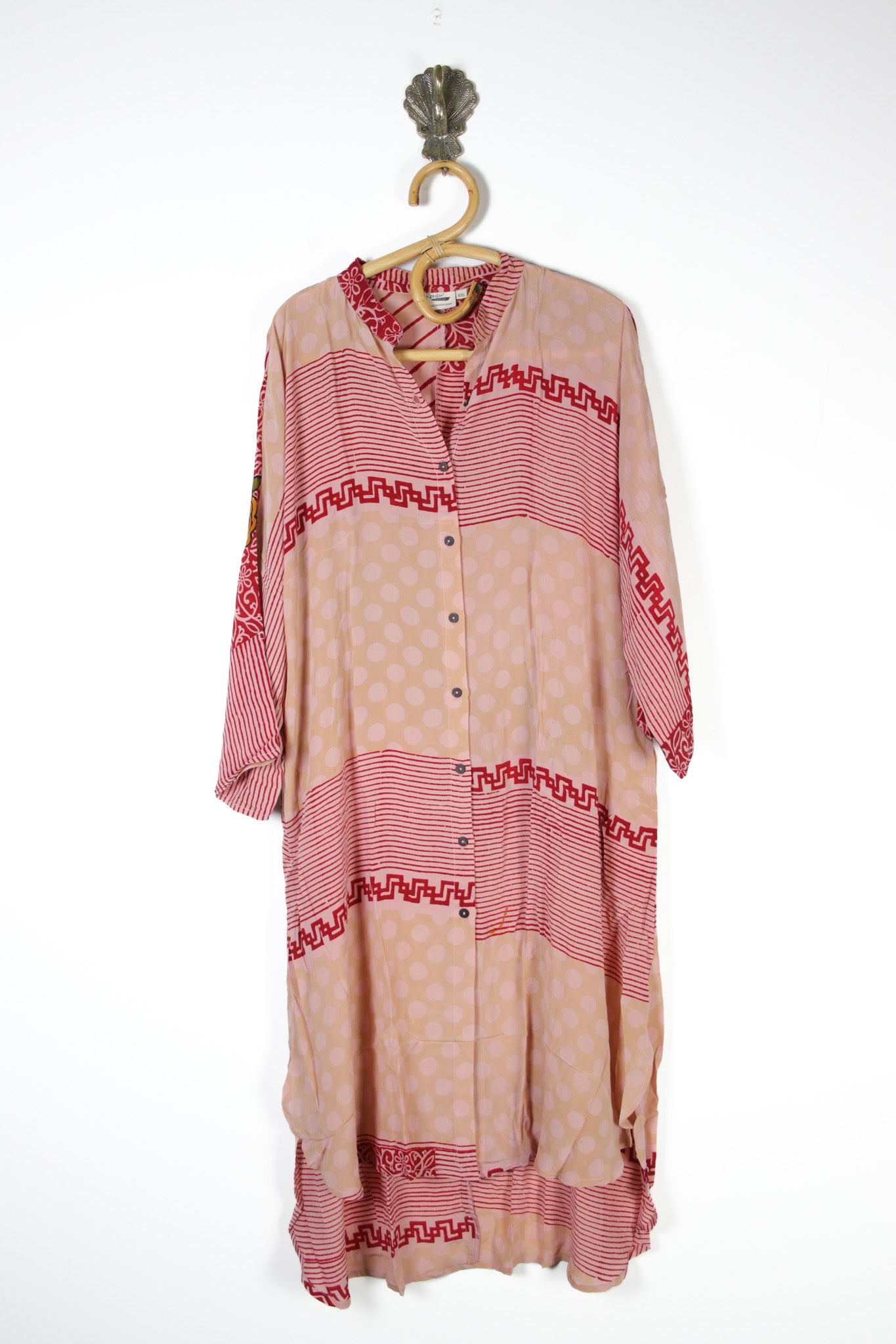 Jasmine Silk Shirtdress 2XL (13802)