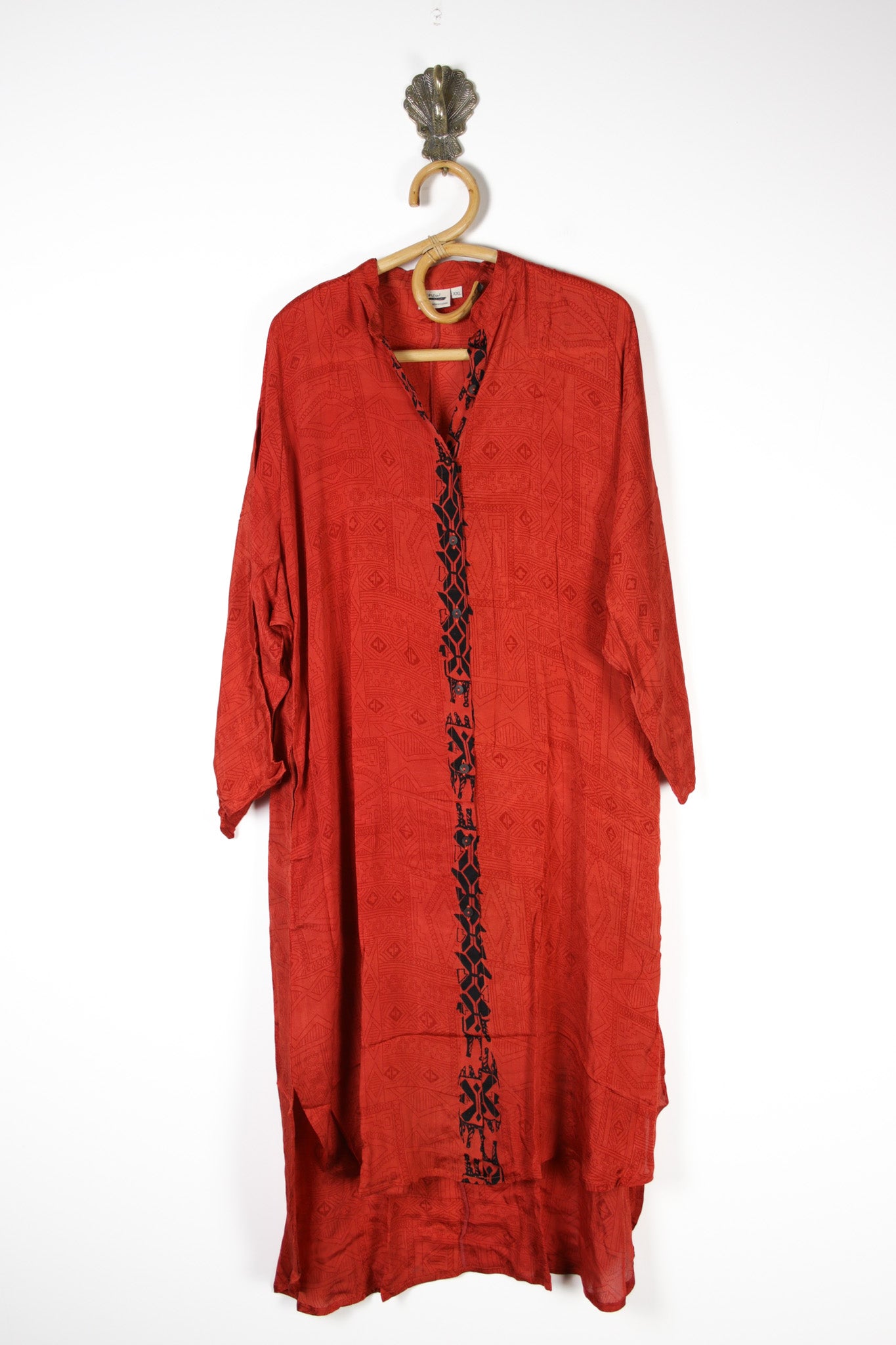 Jasmine Silk Shirtdress 2XL (13803)