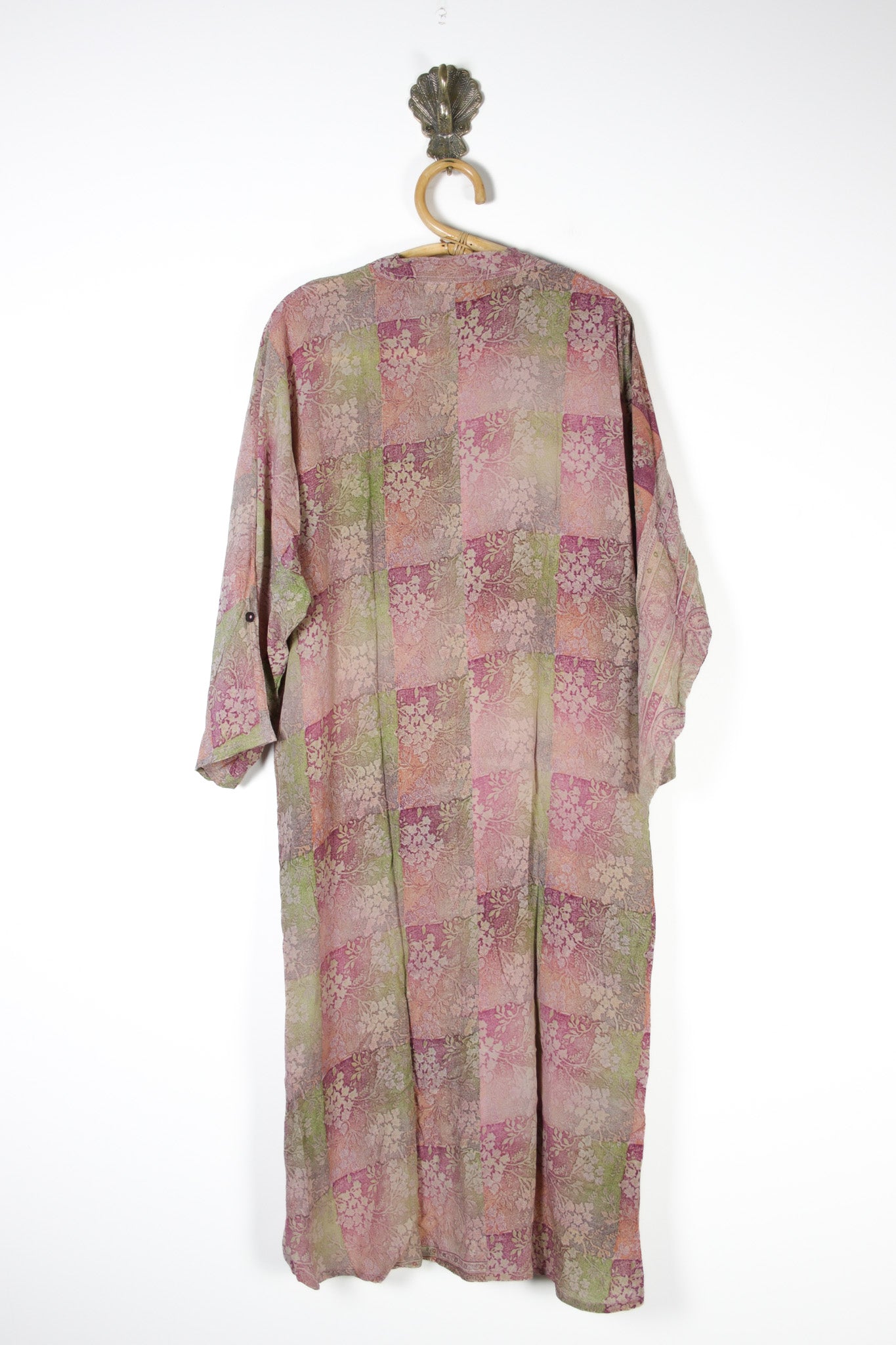 Jasmine Silk Shirtdress 2XL (13807) SilkShirtdress2XLRenewVintage138072 Renew Vintage