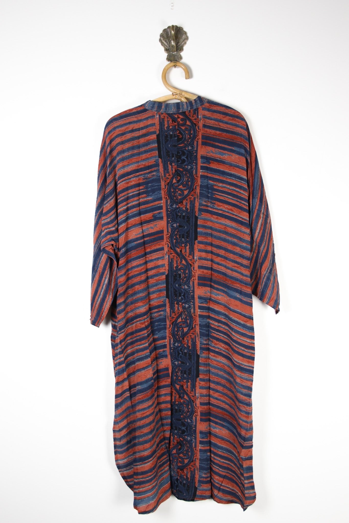 Jasmine Silk Shirtdress 2XL (13808) SilkShirtdress2XLRenewVintage138082 Renew Bohemian Pty Ltd