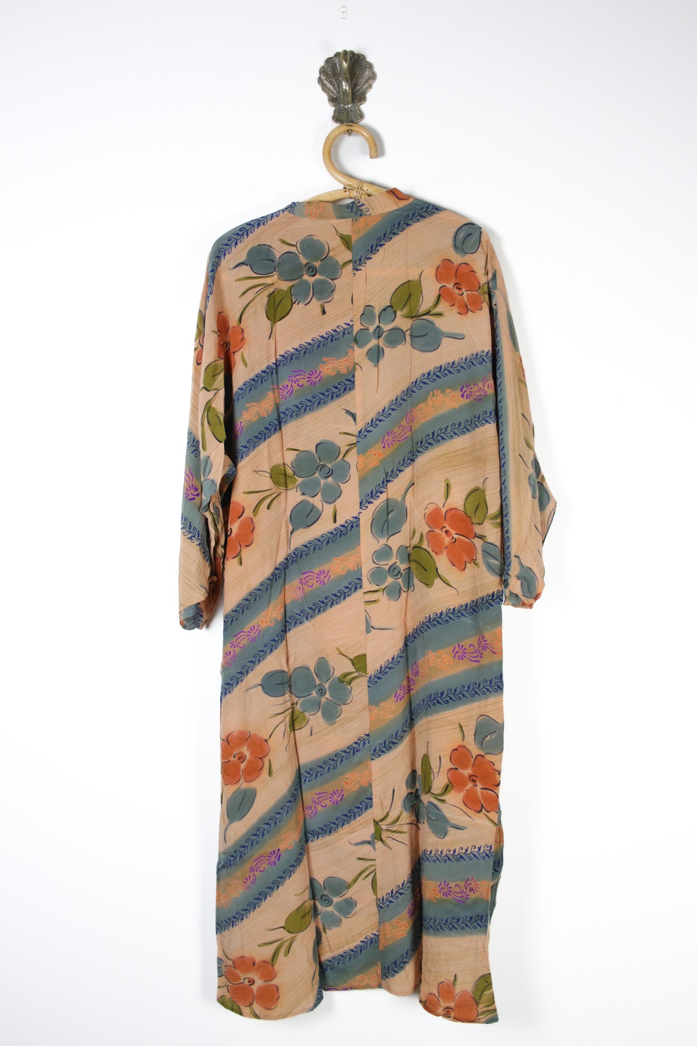 Jasmine Silk Shirtdress 3XL (13824) SilkShirtdress3XLRenewVintage138242 Renew Bohemian Pty Ltd