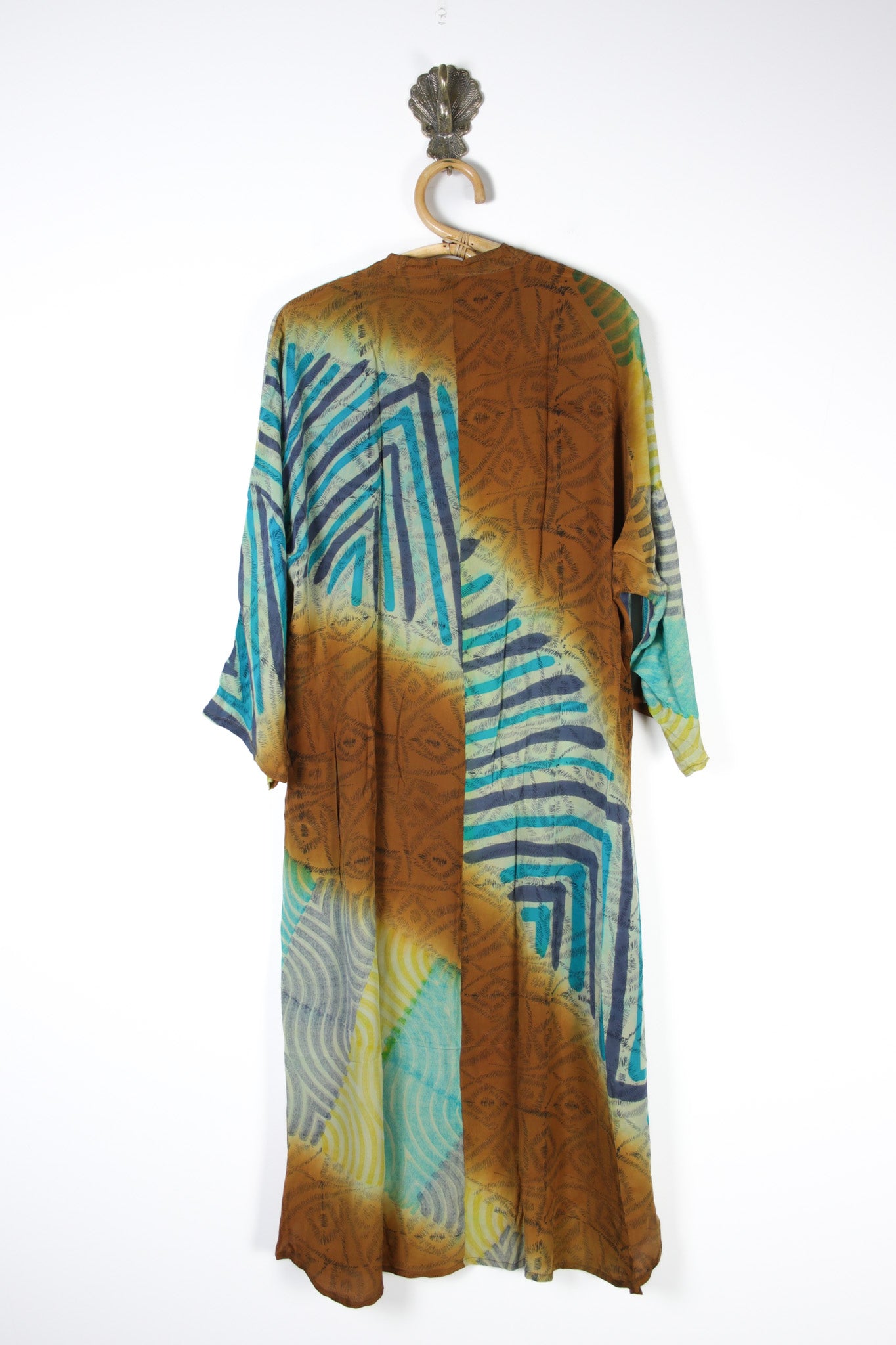 Jasmine Silk Shirtdress 3XL (13826) SilkShirtdress3XLRenewVintage138262 Renew Vintage