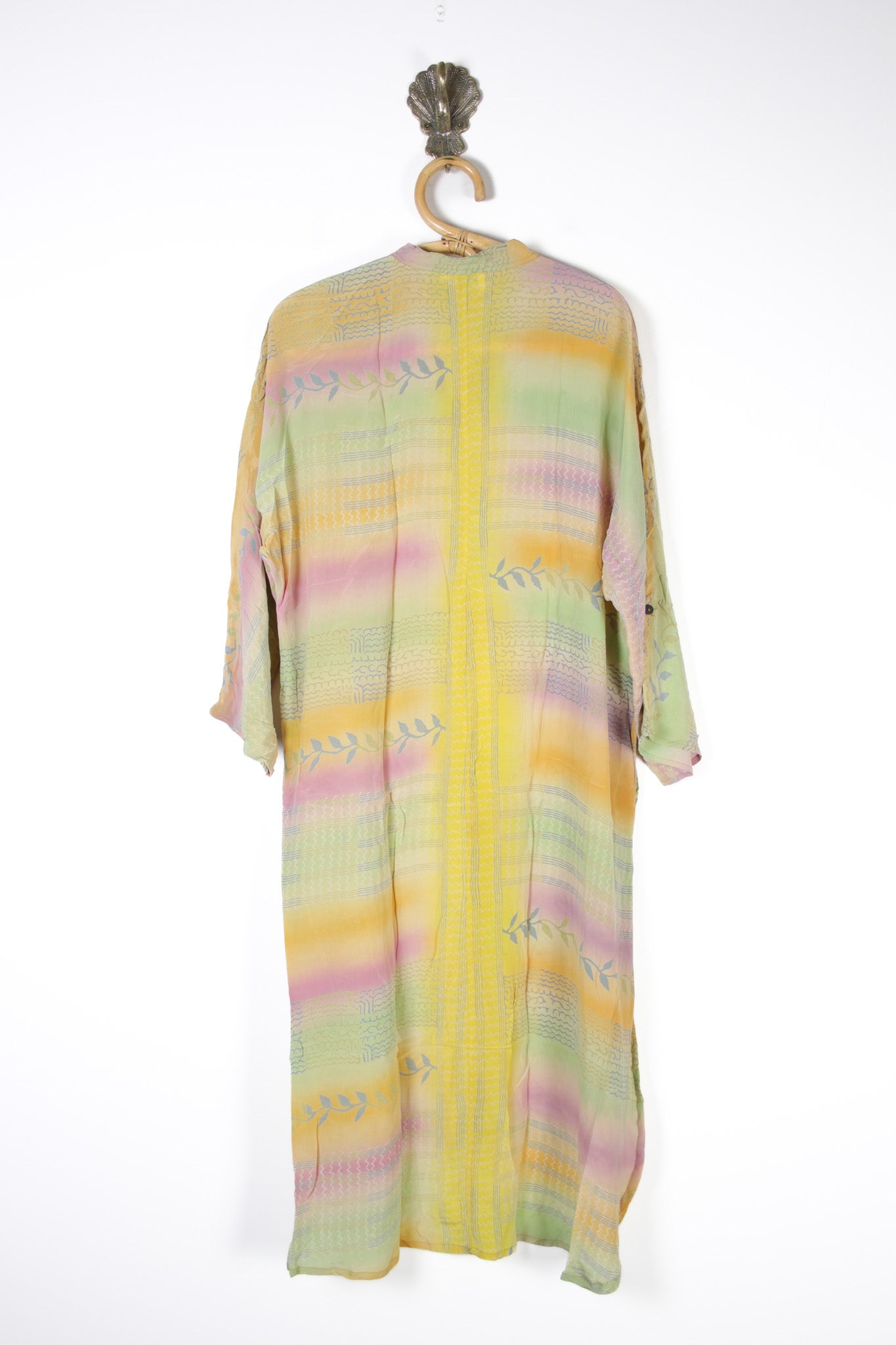 Jasmine Silk Shirtdress L (13669) SilkShirtdressLRenewVintage136692 Renew Bohemian Pty Ltd