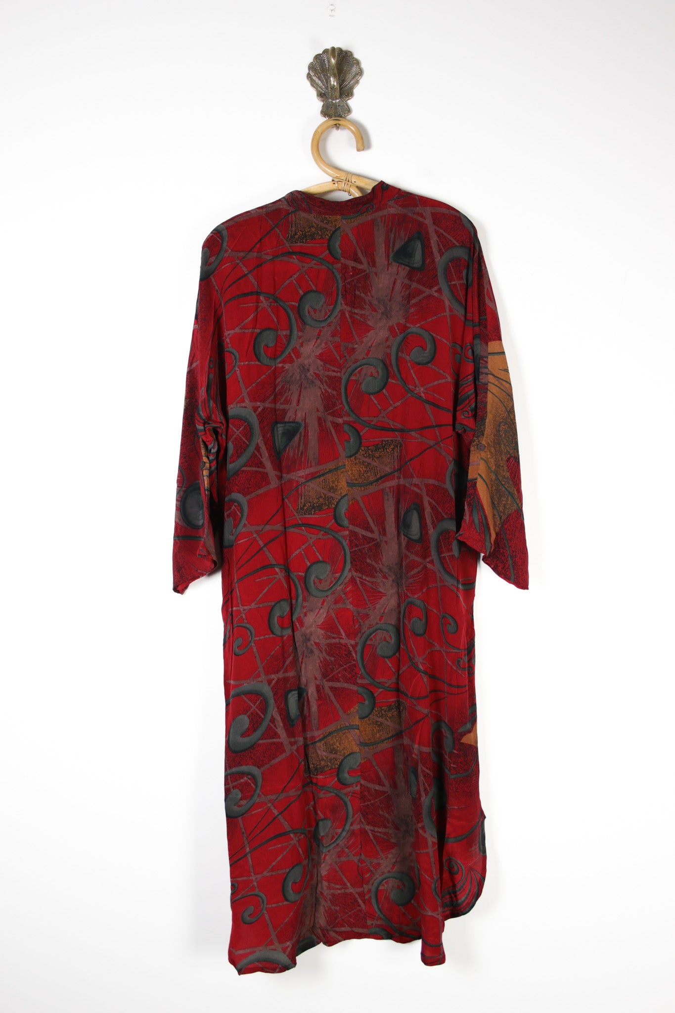 Jasmine Silk Shirtdress L (13678) SilkShirtdressLRenewVintage136782 Renew Vintage