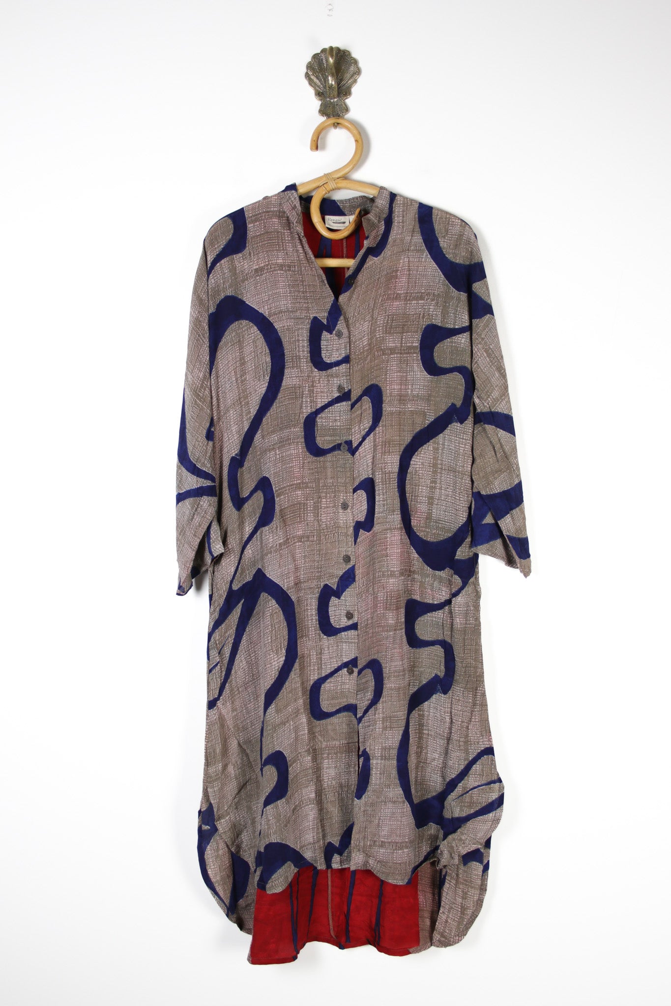 Jasmine Silk Shirtdress L (13682)