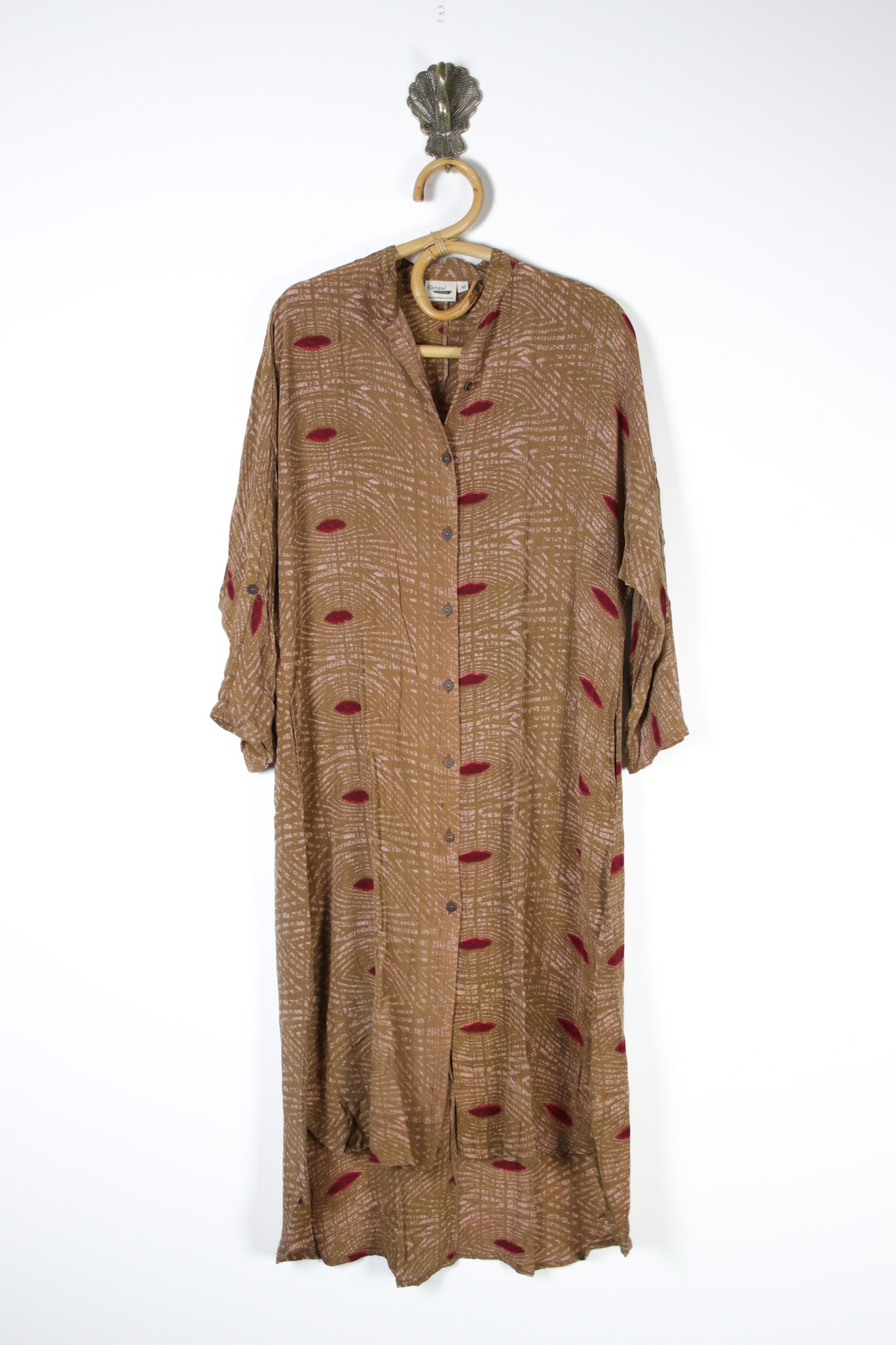 Jasmine Silk Shirtdress M (13654)