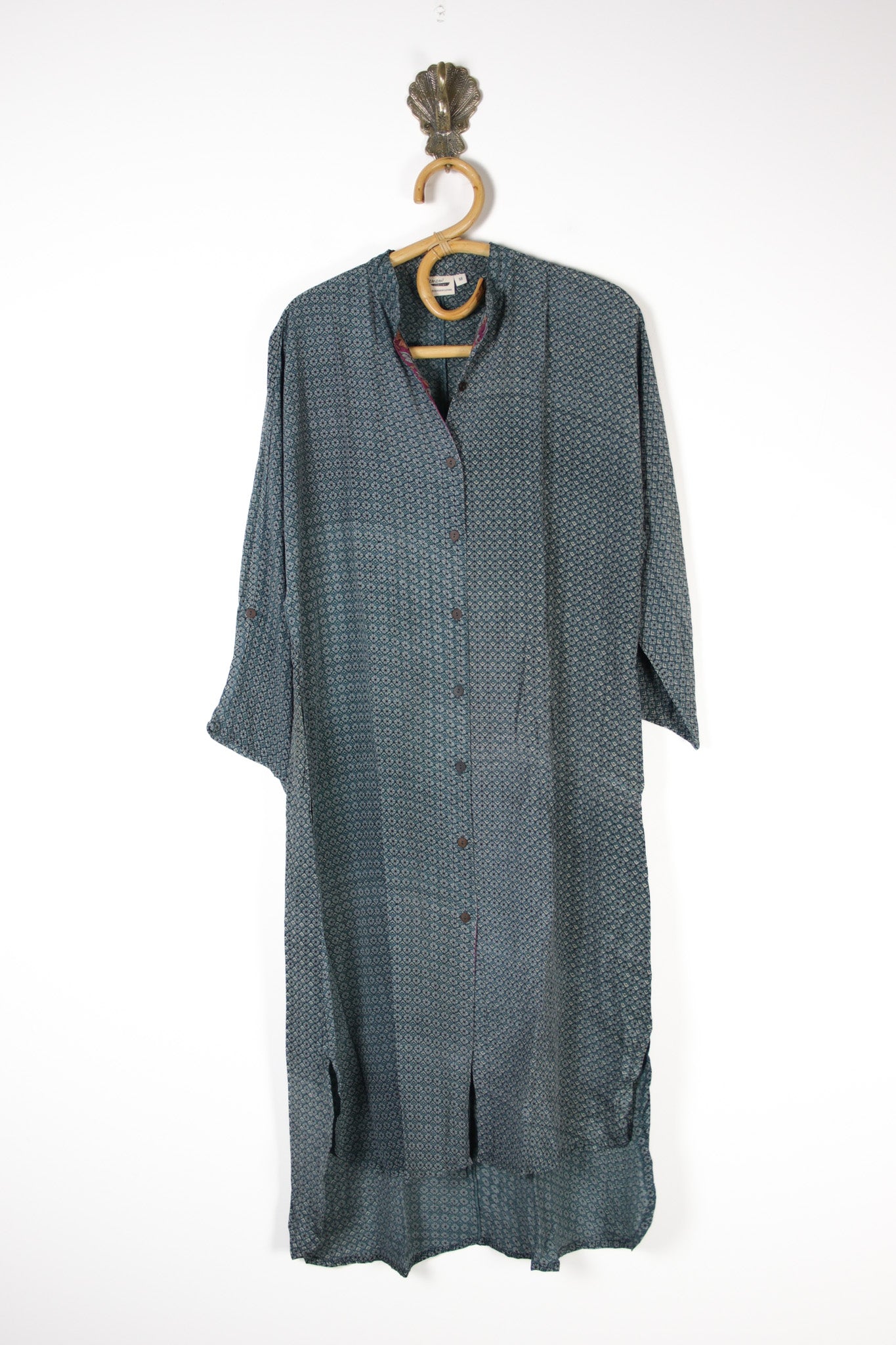 Jasmine Silk Shirtdress M (13666)