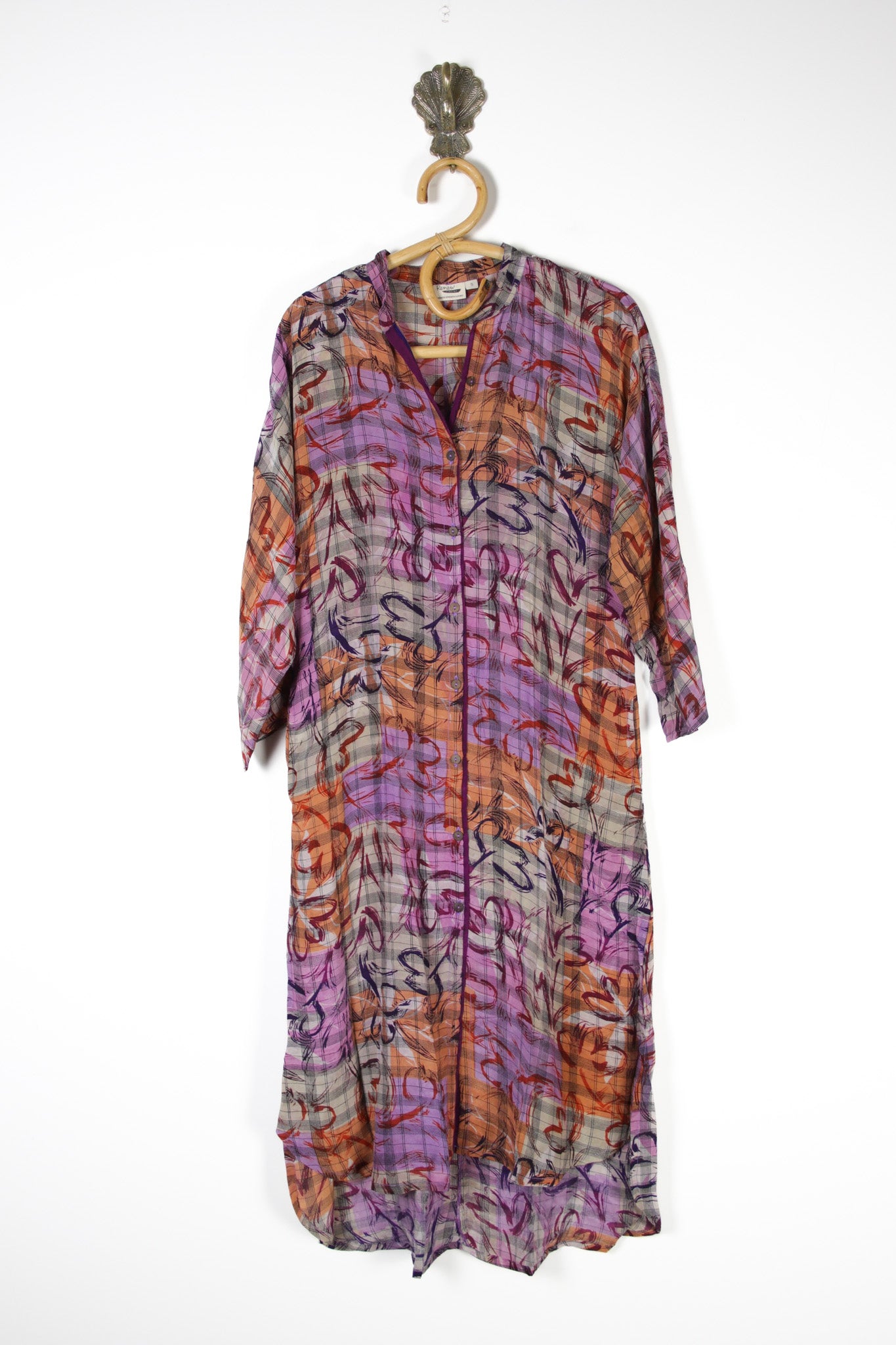 Jasmine Silk Shirtdress S (13633)