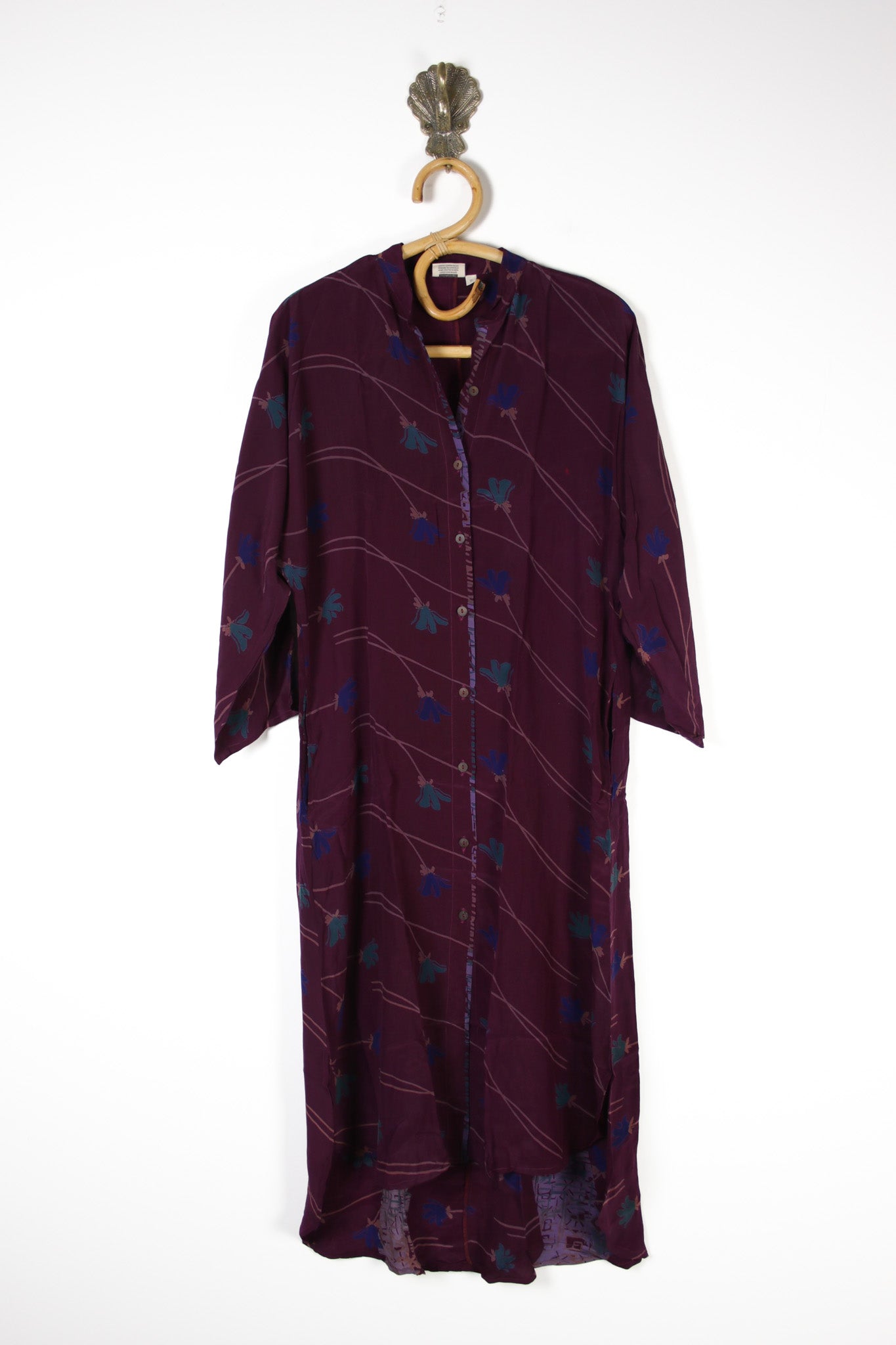 Jasmine Silk Shirtdress S (13637)