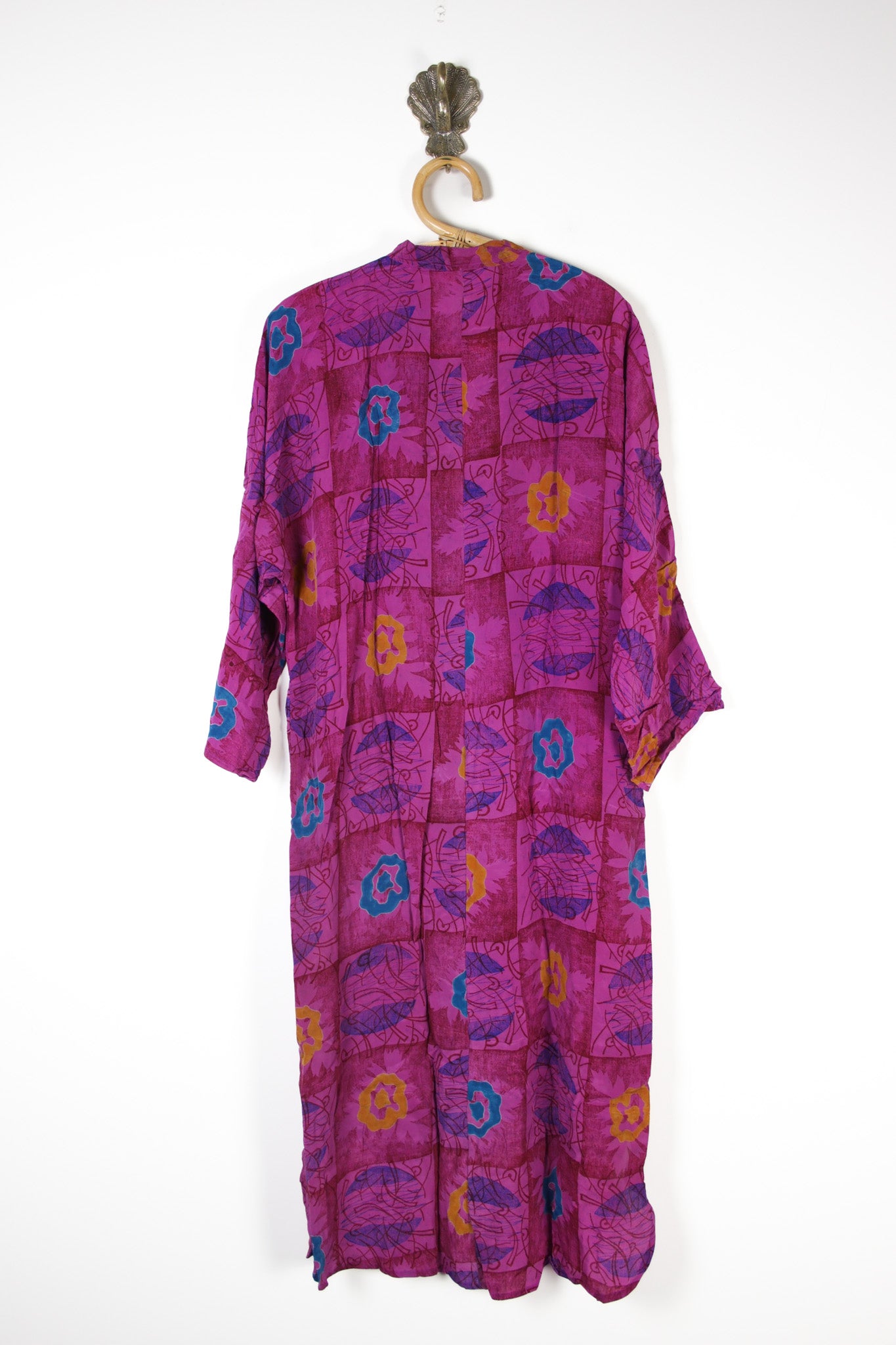 Jasmine Silk Shirtdress XL (13689) SilkShirtdressXLRenewVintage136892 Renew Vintage