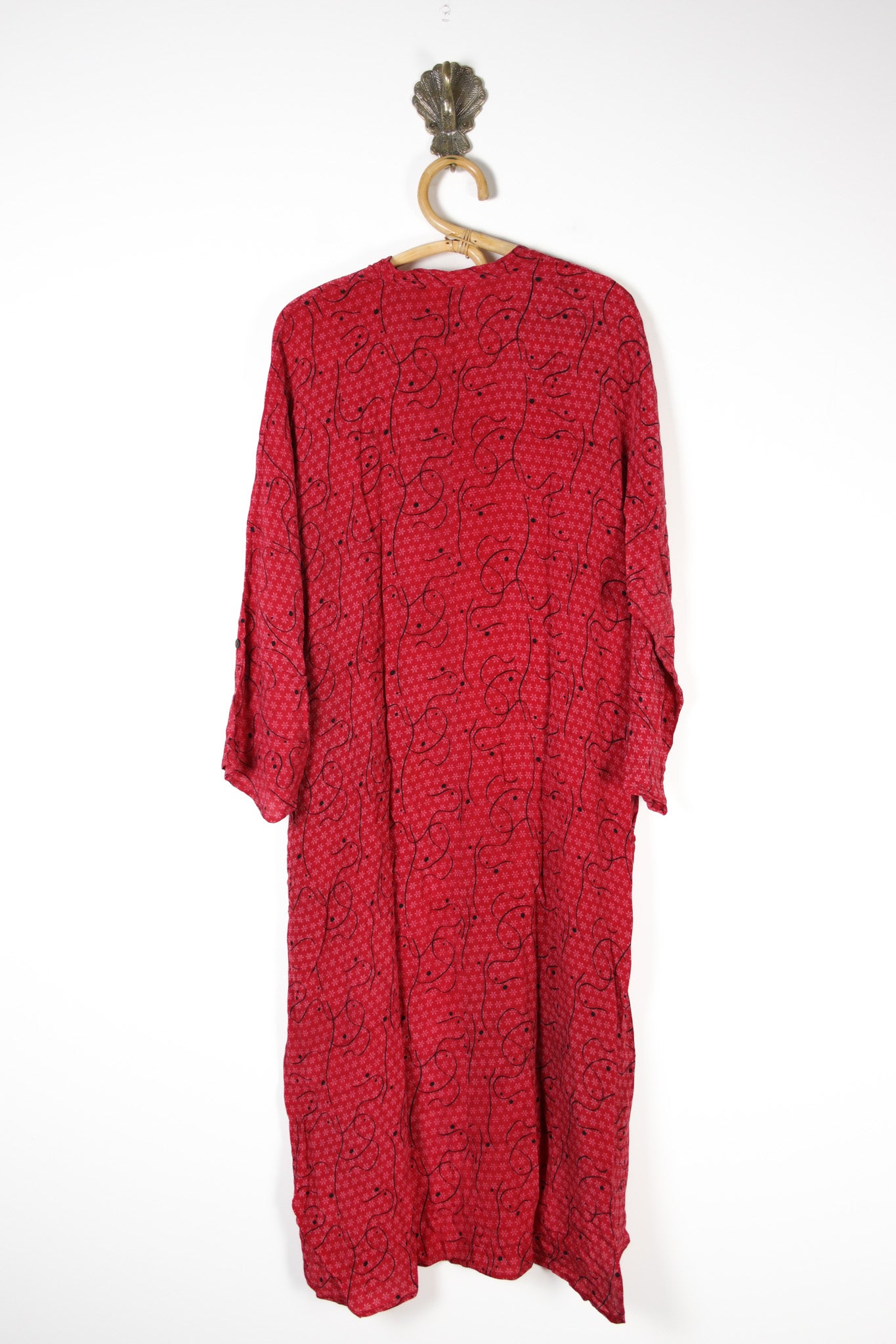 Jasmine Silk Shirtdress XL (13697)