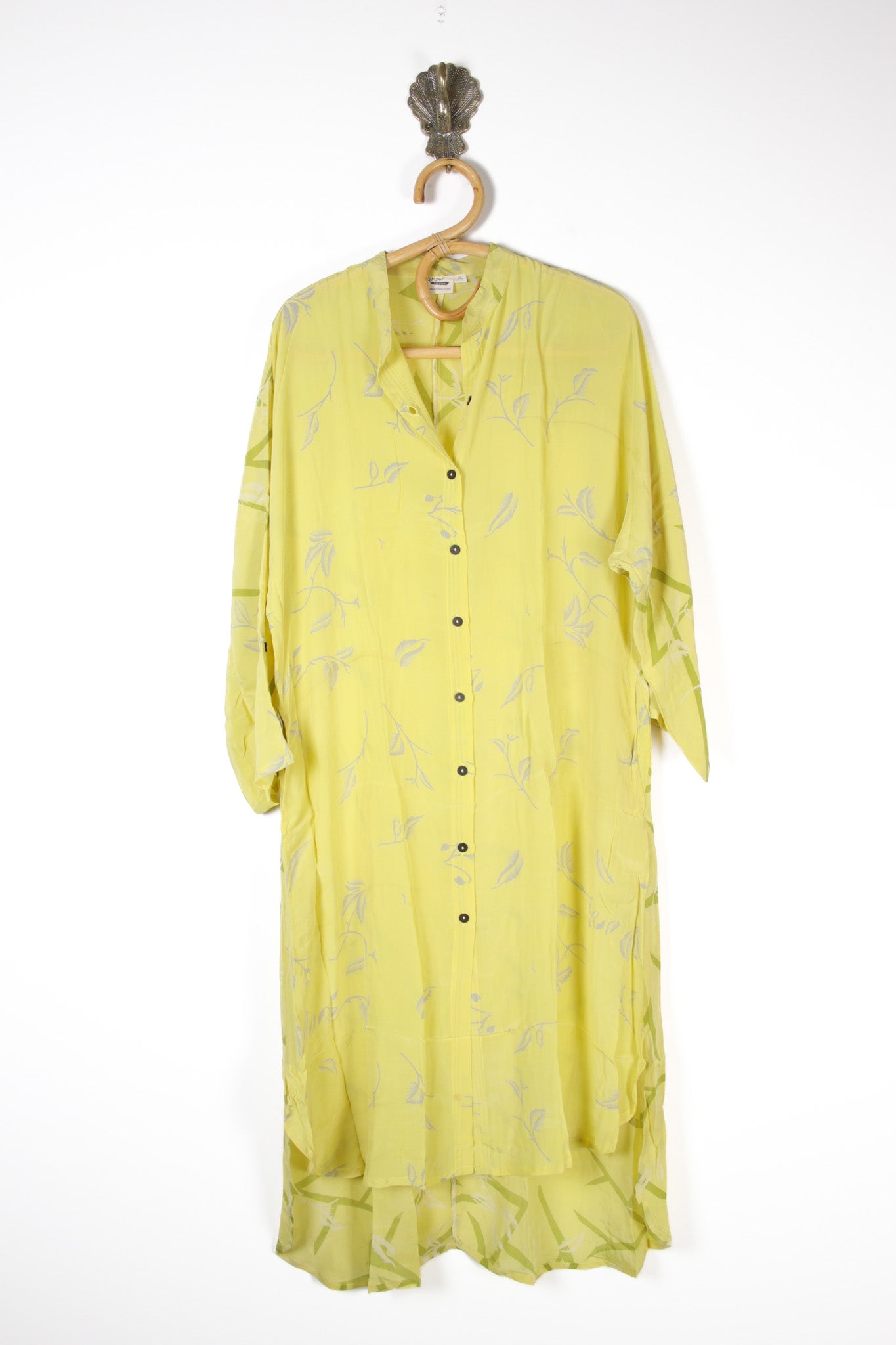 Jasmine Silk Shirtdress XL (13706)