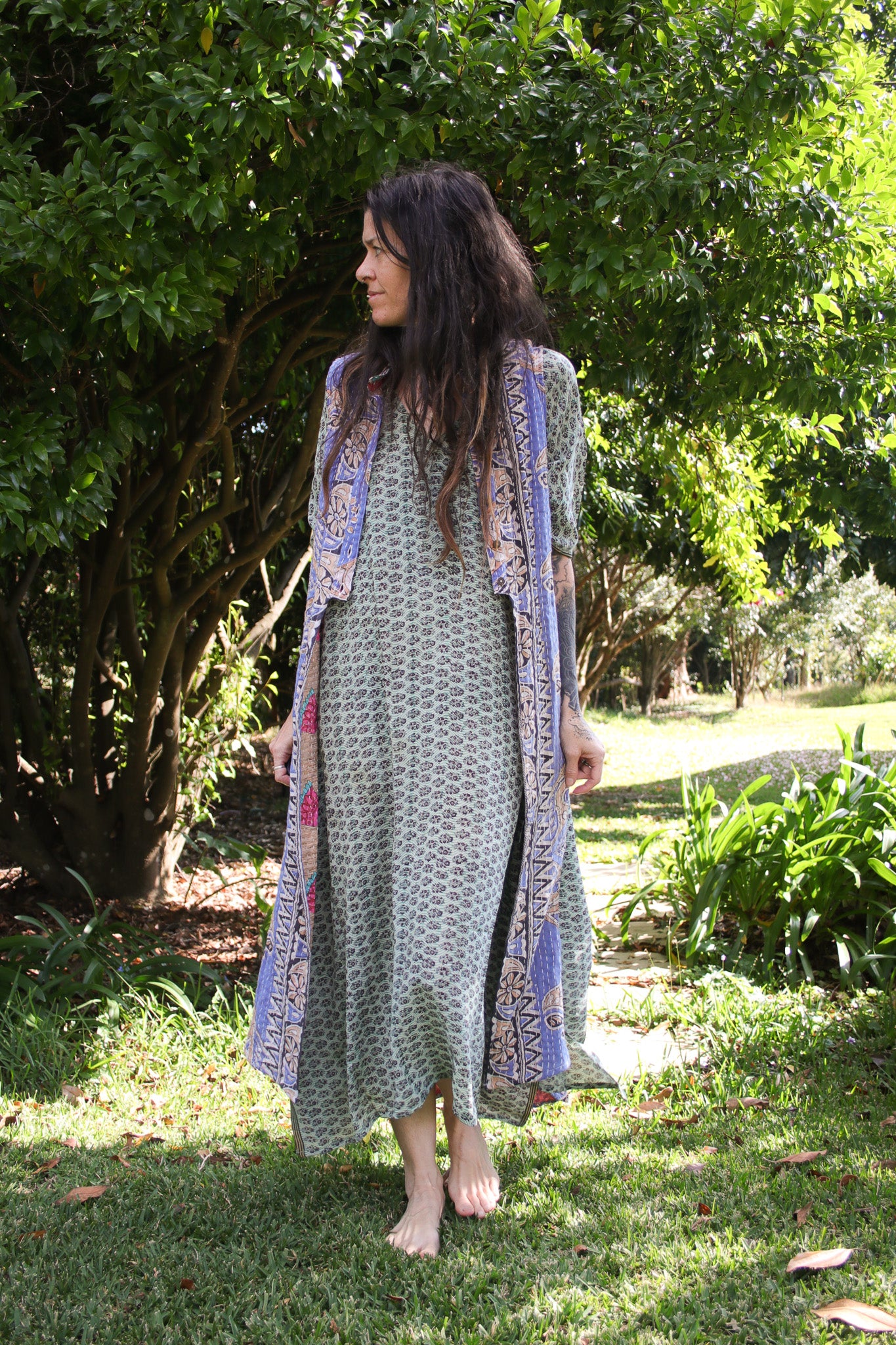 Wholesale Lot - Silk Ishka Kaftan - 10qty Silk_Ishka_Kaftan5_3ab9da6a-077a-4da8-8e76-4eaa3e244f7b Renew Vintage