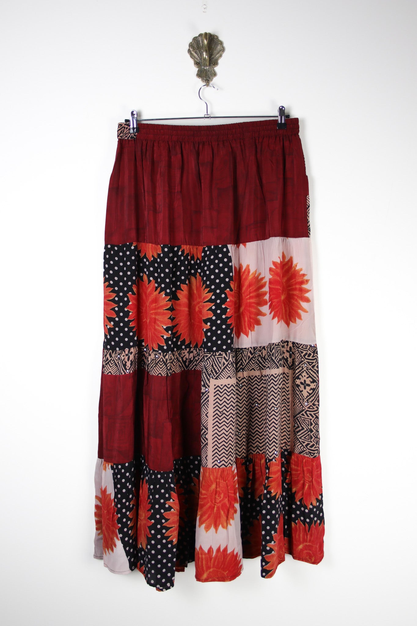 Spellbound Silk Maxi Skirt 2XL (18684)