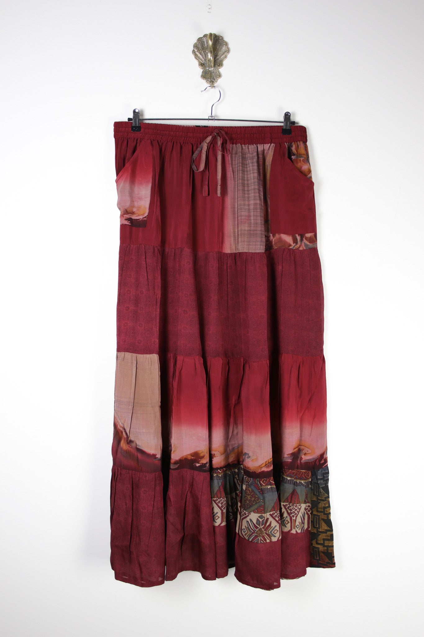 Spellbound Silk Maxi Skirt 3XL (18691)