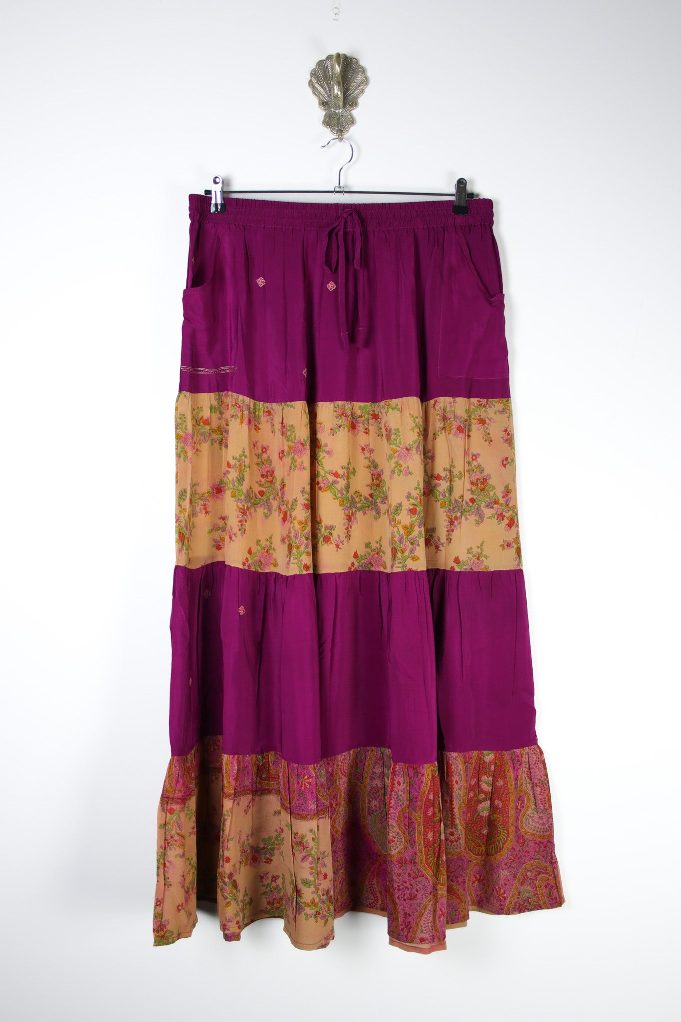 Spellbound Silk Maxi Skirt 3XL (18699)