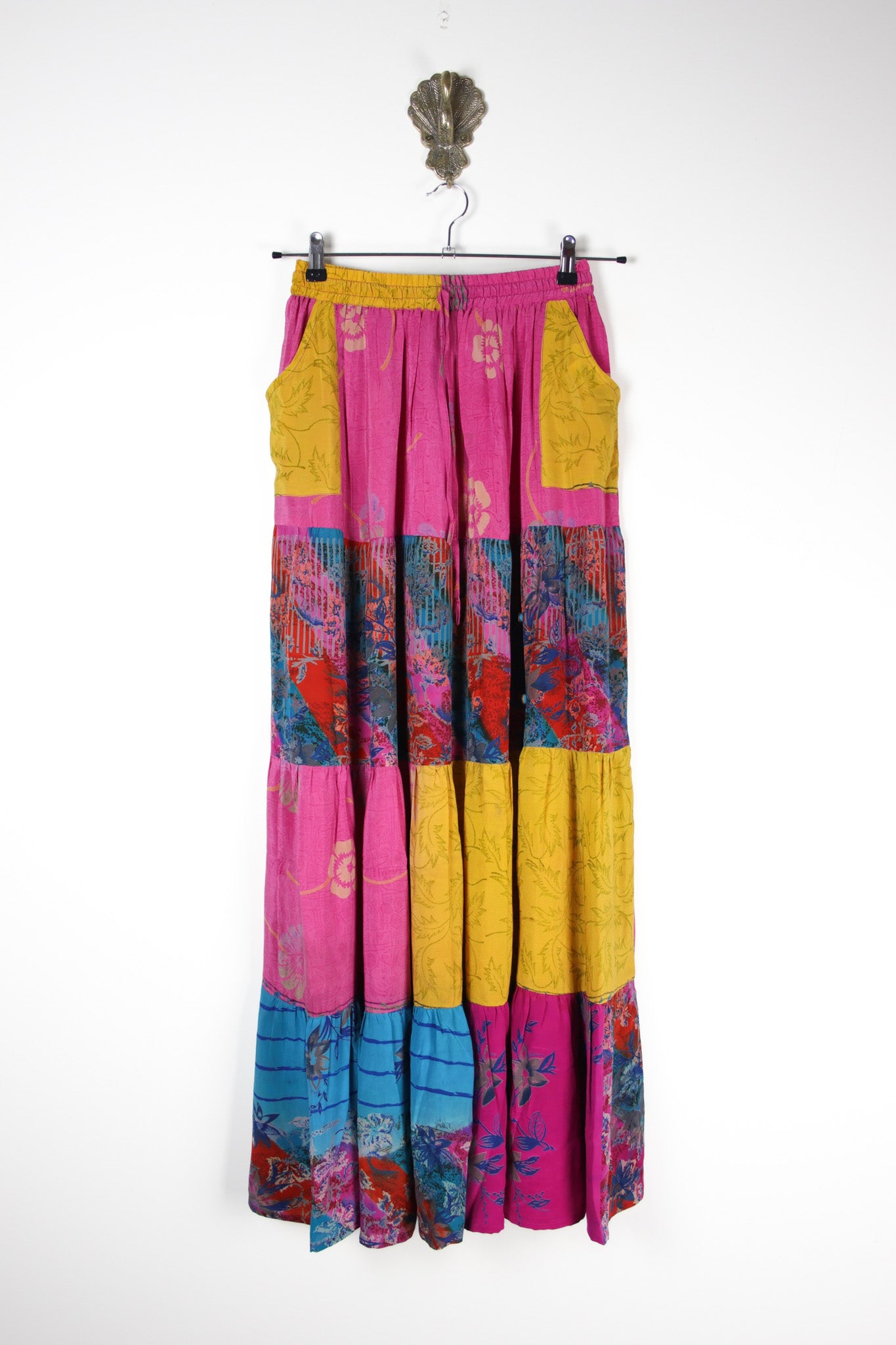 Spellbound Silk Maxi Skirt S (18640) SpellboundMaxiSRenewBohemian186401 Renew Bohemian Pty Ltd