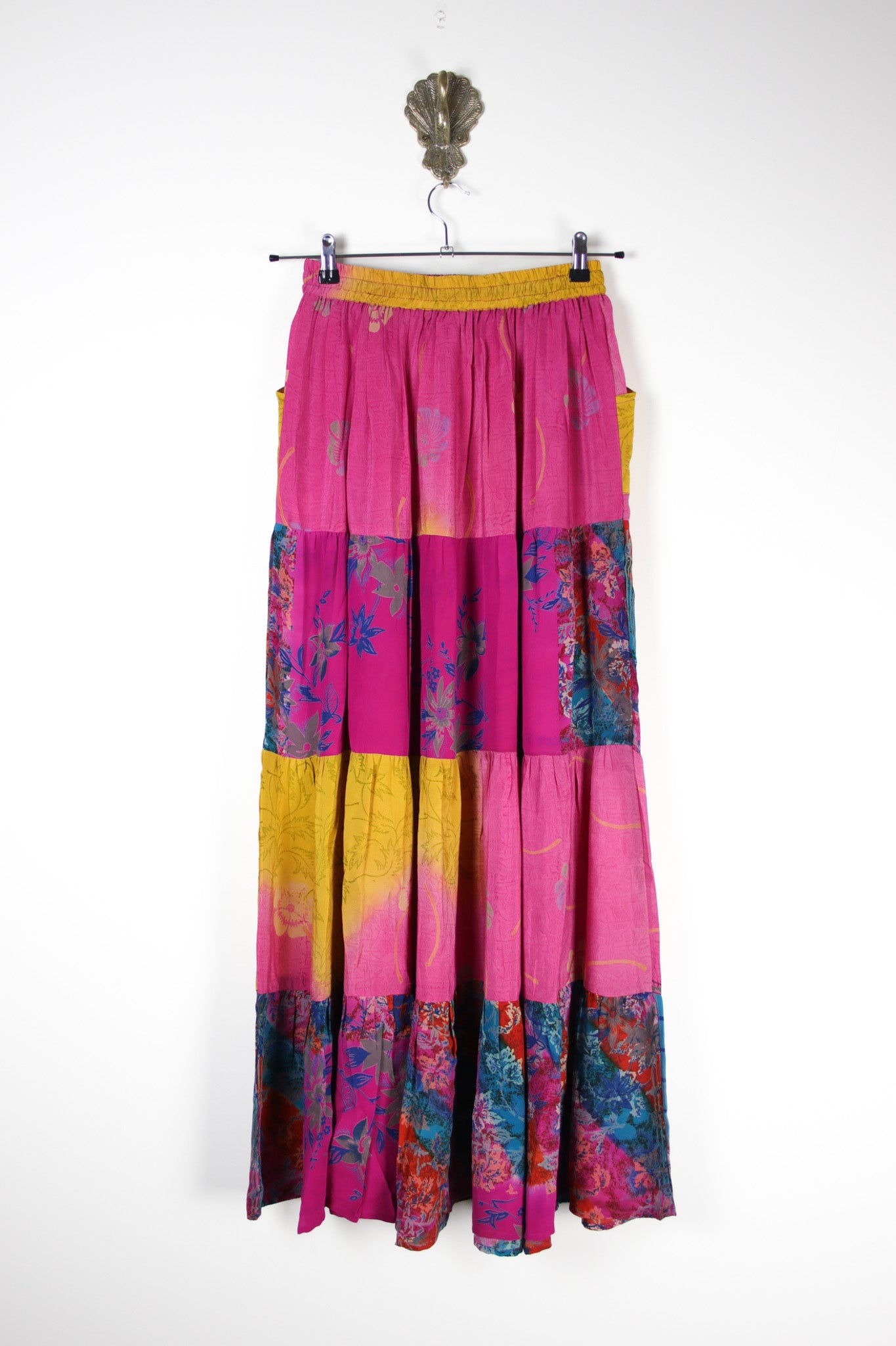Spellbound Silk Maxi Skirt S (18640) SpellboundMaxiSRenewBohemian186402 Renew Bohemian Pty Ltd