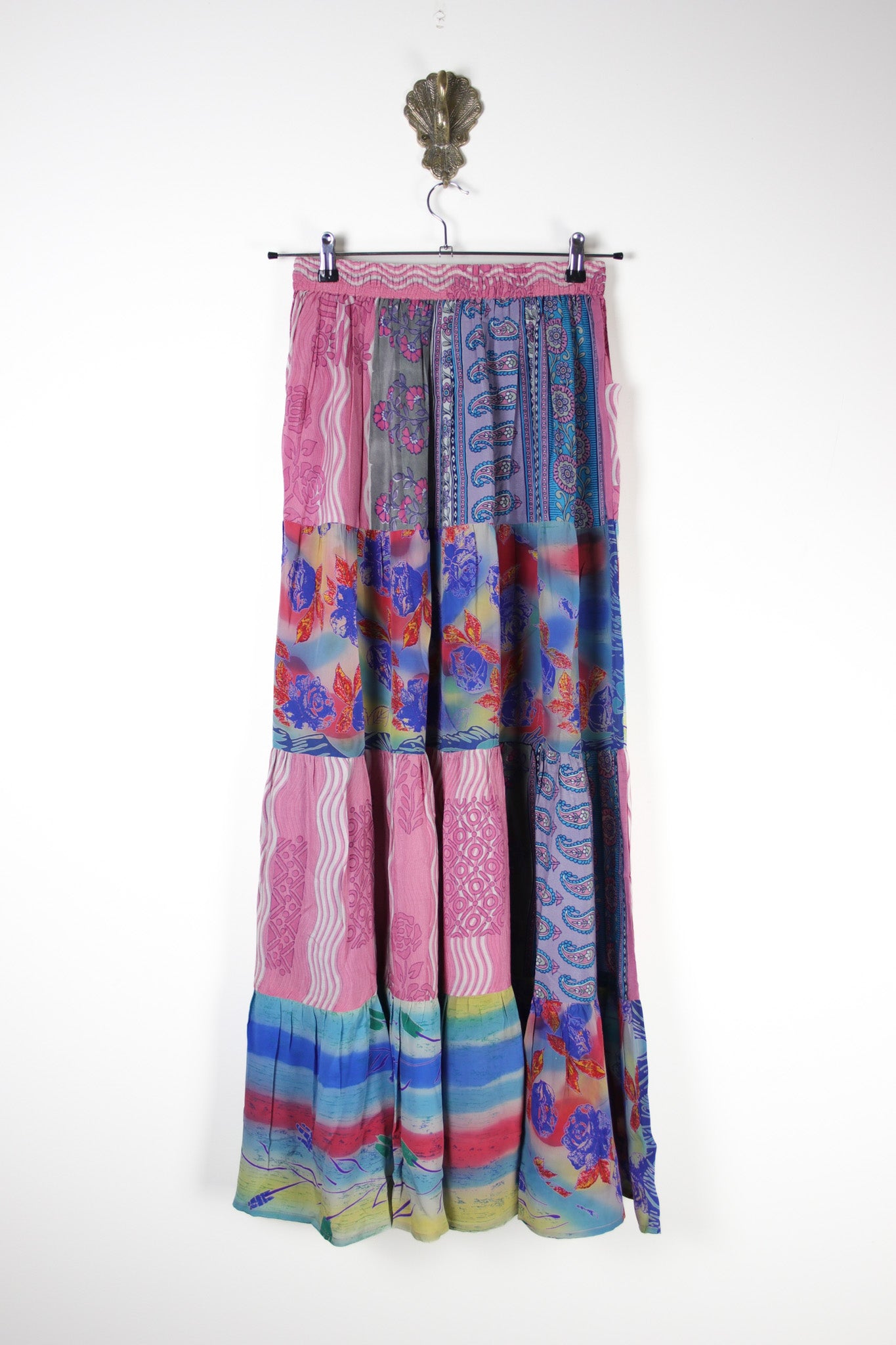 Spellbound Silk Maxi Skirt S (18649) SpellboundMaxiSRenewBohemian186492 Renew Bohemian Pty Ltd