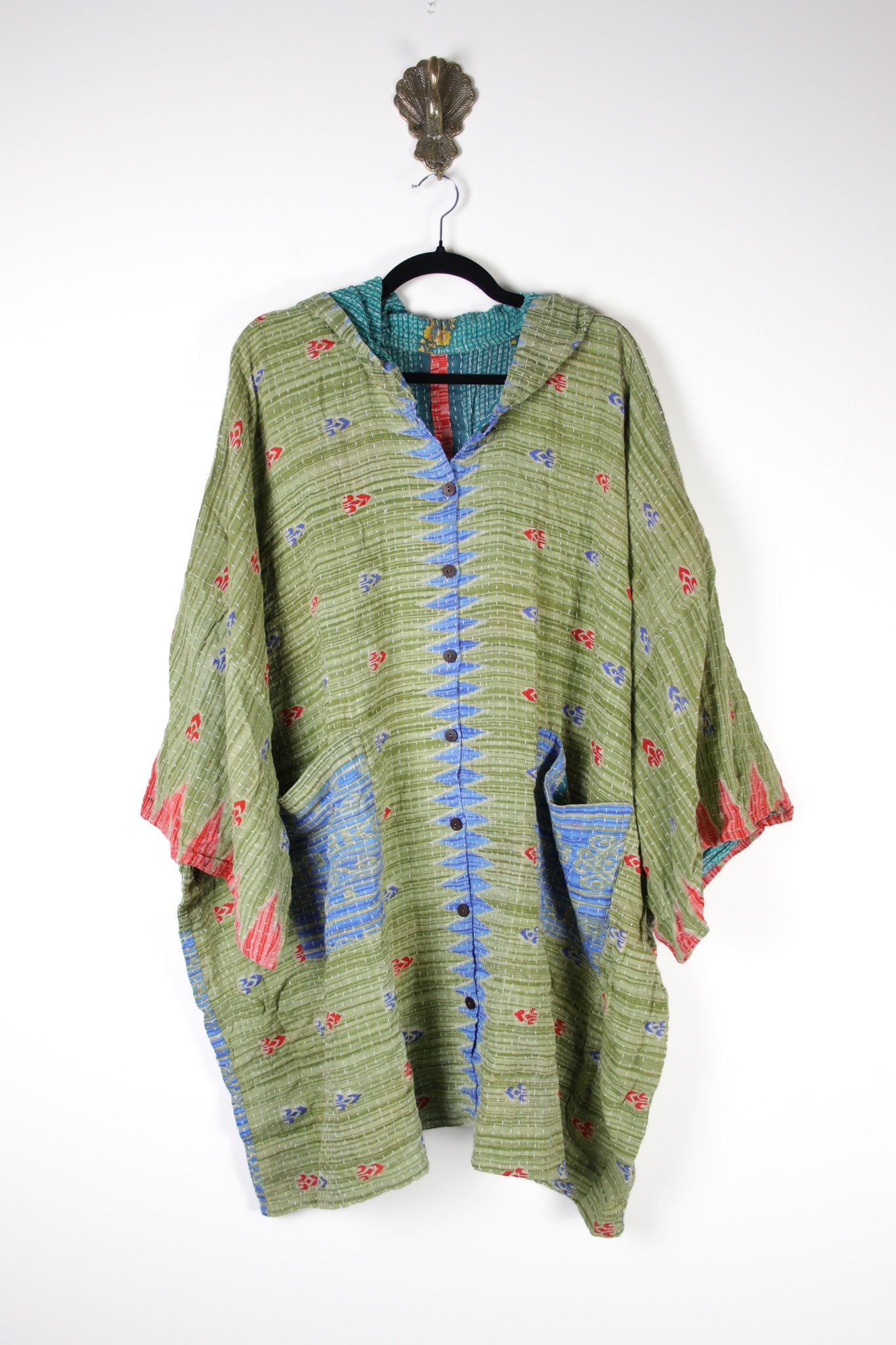 Sukha Kantha Tunic (16833) SukhaRobeRenewVintage168331 Renew Bohemian Pty Ltd