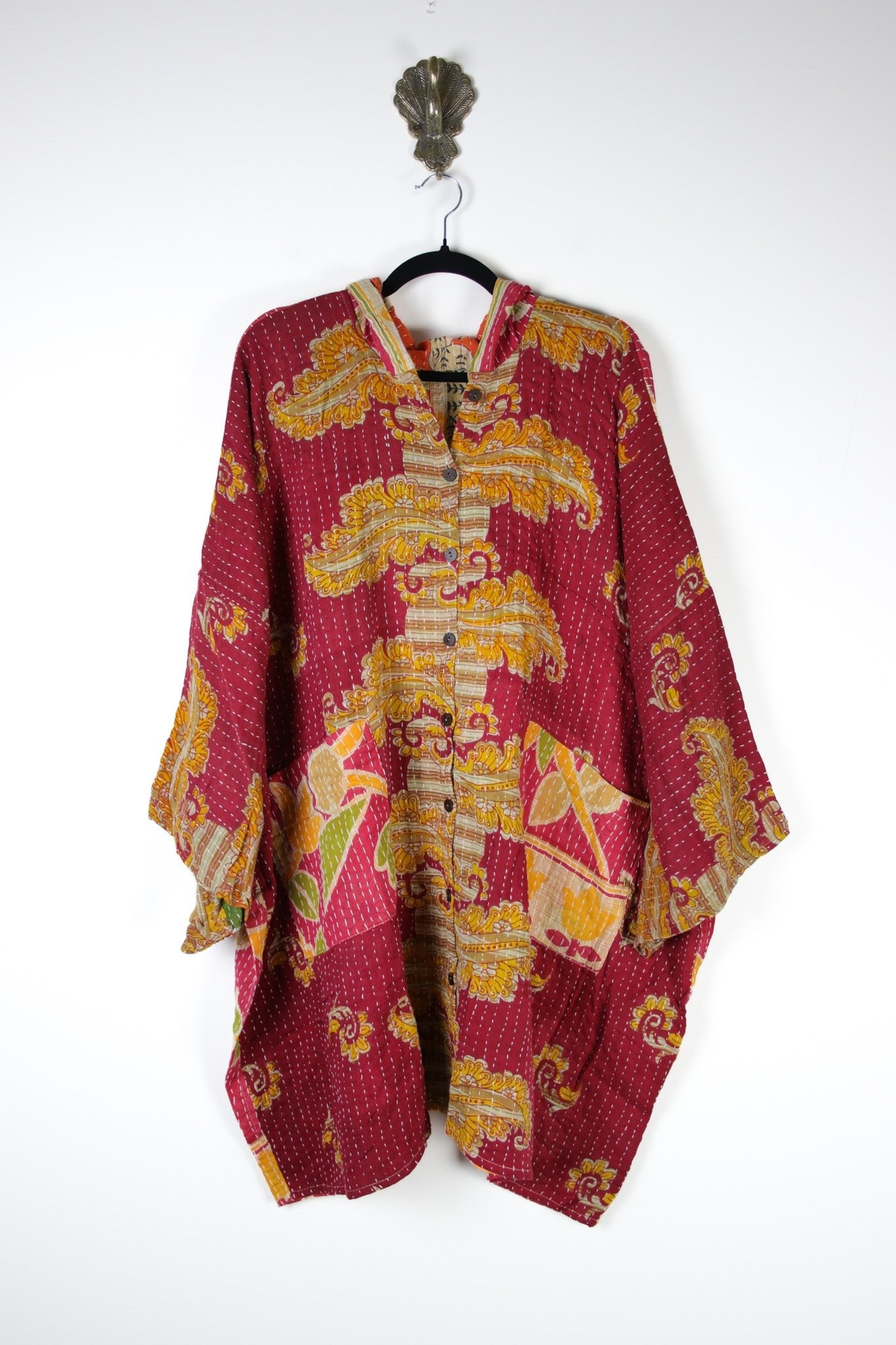 Sukha Kantha Tunic (16855) SukhaRobeRenewVintage168551 Renew Bohemian Pty Ltd