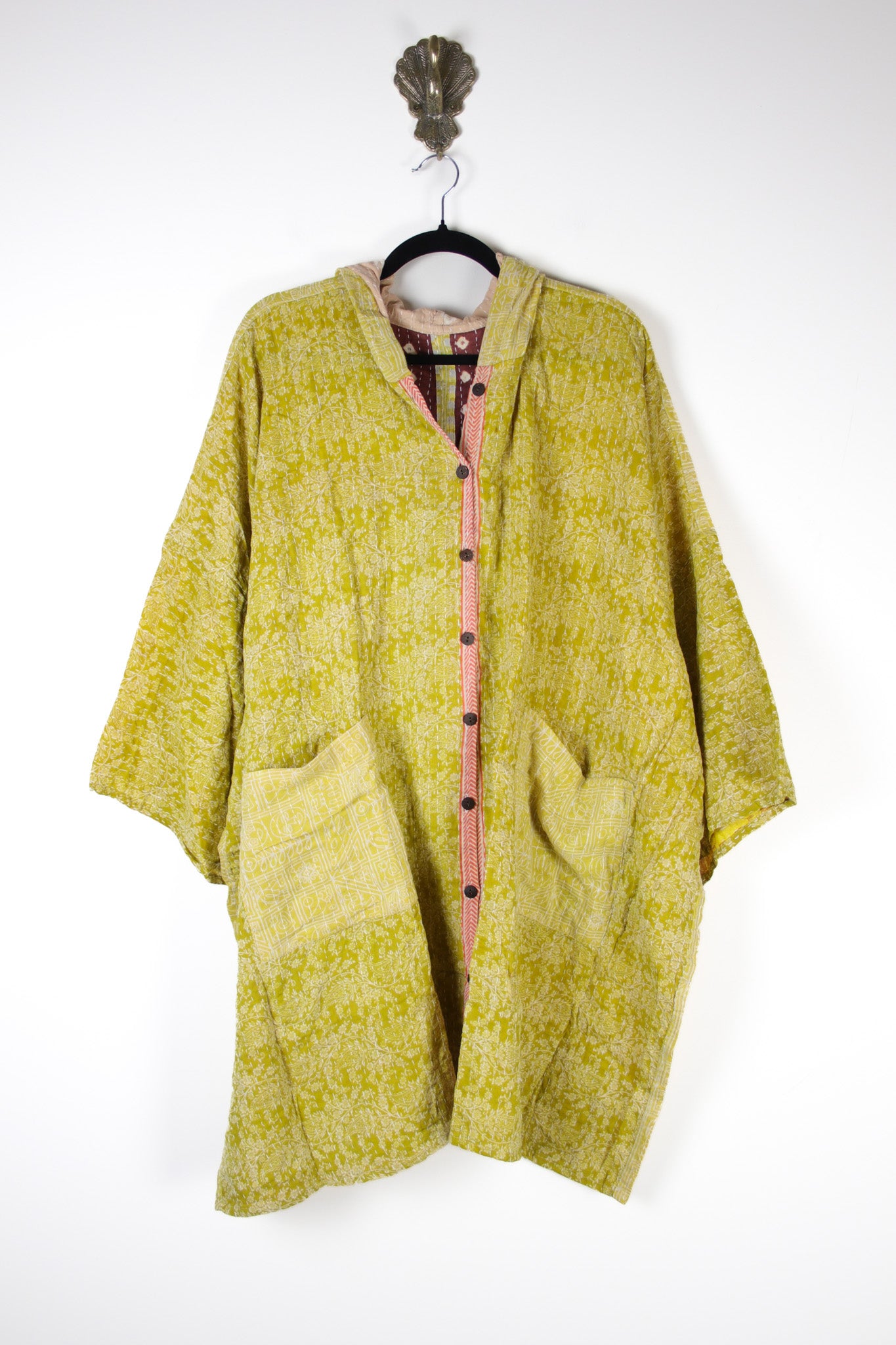 Sukha Hooded Kantha Tunic (16905)