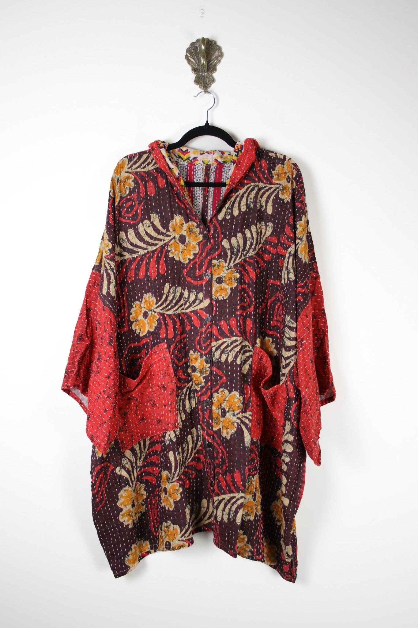 Sukha Kantha Tunic (19891) SukhaTunicRenewBohemian198911 Renew Bohemian Pty Ltd