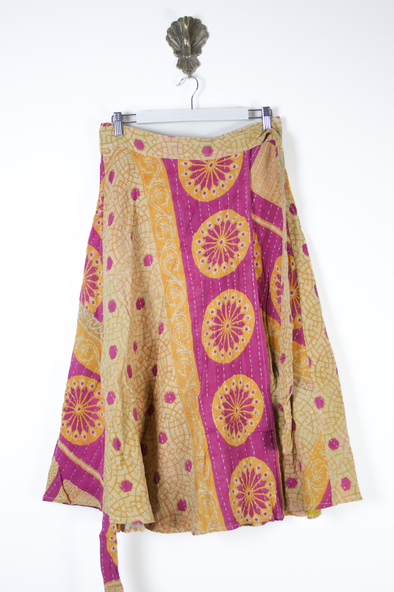 Sundar Kantha Skirt XL (13609)