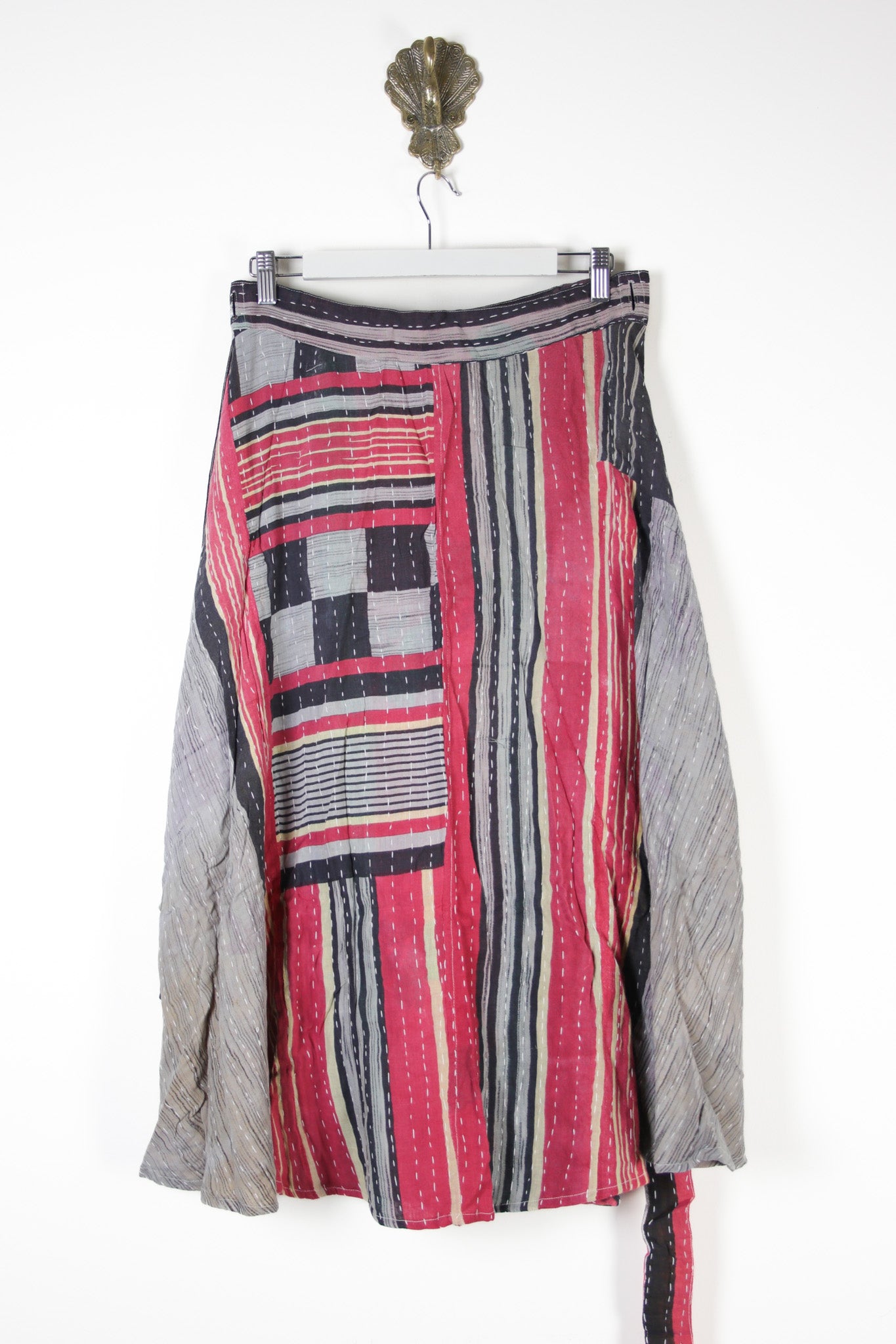 Sundar Kantha Skirt XL (13613)