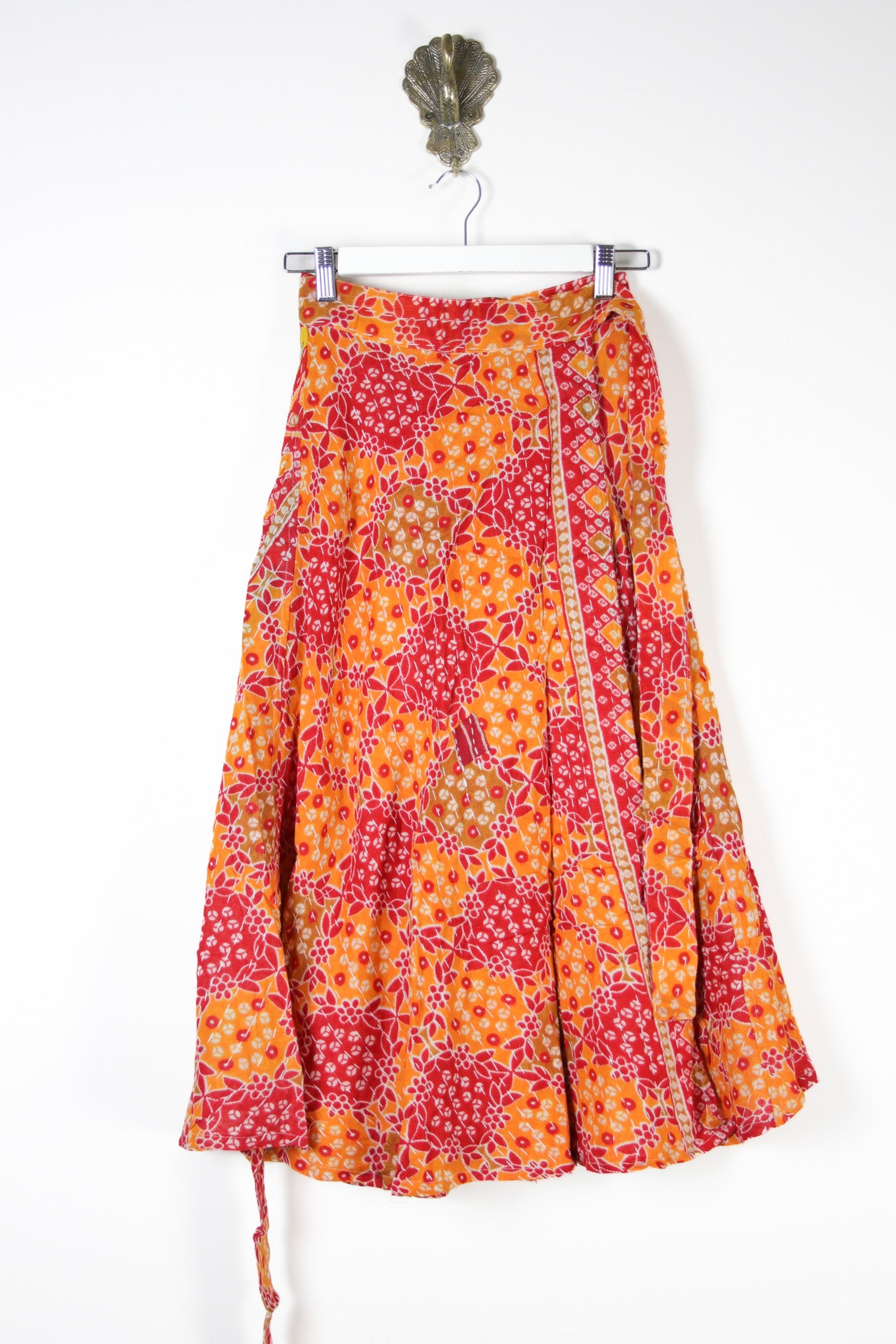 Sundar Kantha Skirt XS (13577)