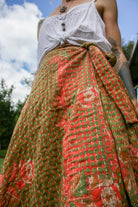 Wholesale Lot - Sundar Wrap Skirts - 6qty Sundar_Kantha_skirt_RENEW_VINTAGE_5_0dbb36ee-7866-42b4-9011-22050552d52c Renew Bohemian Pty Ltd