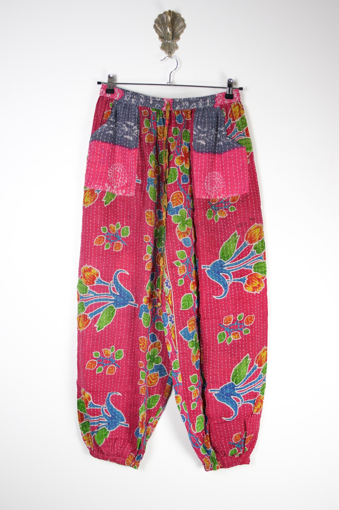 Tula Kantha Joggers L (20926) TulaJoggersLRenewBohemian209261 Renew Bohemian Pty Ltd
