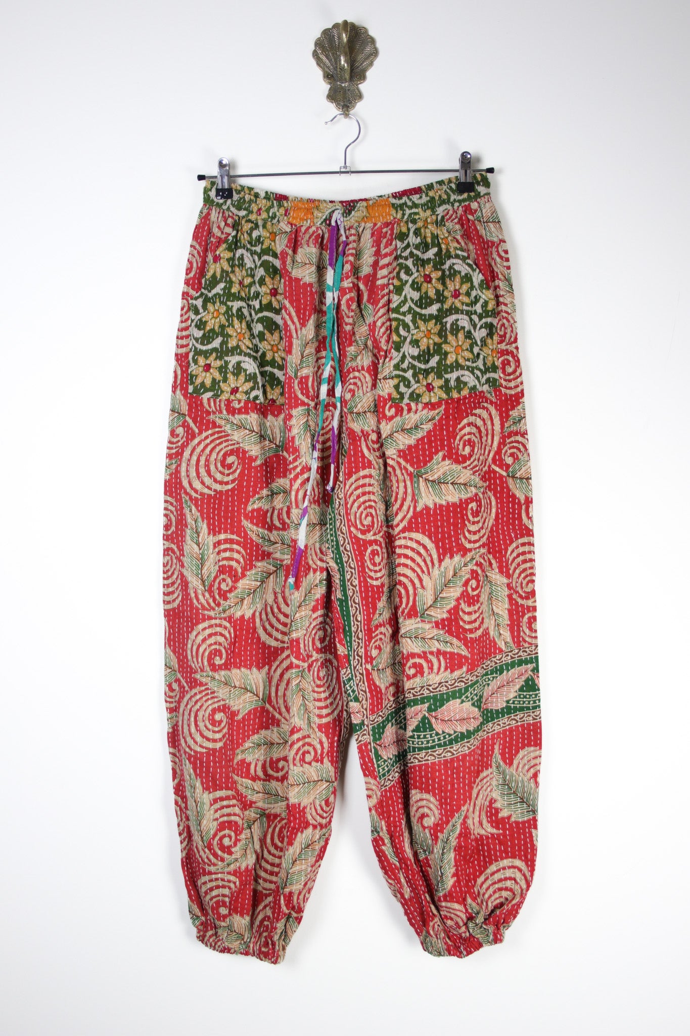 Tula Kantha Joggers L (20929) TulaJoggersLRenewBohemian209291 Renew Bohemian Pty Ltd