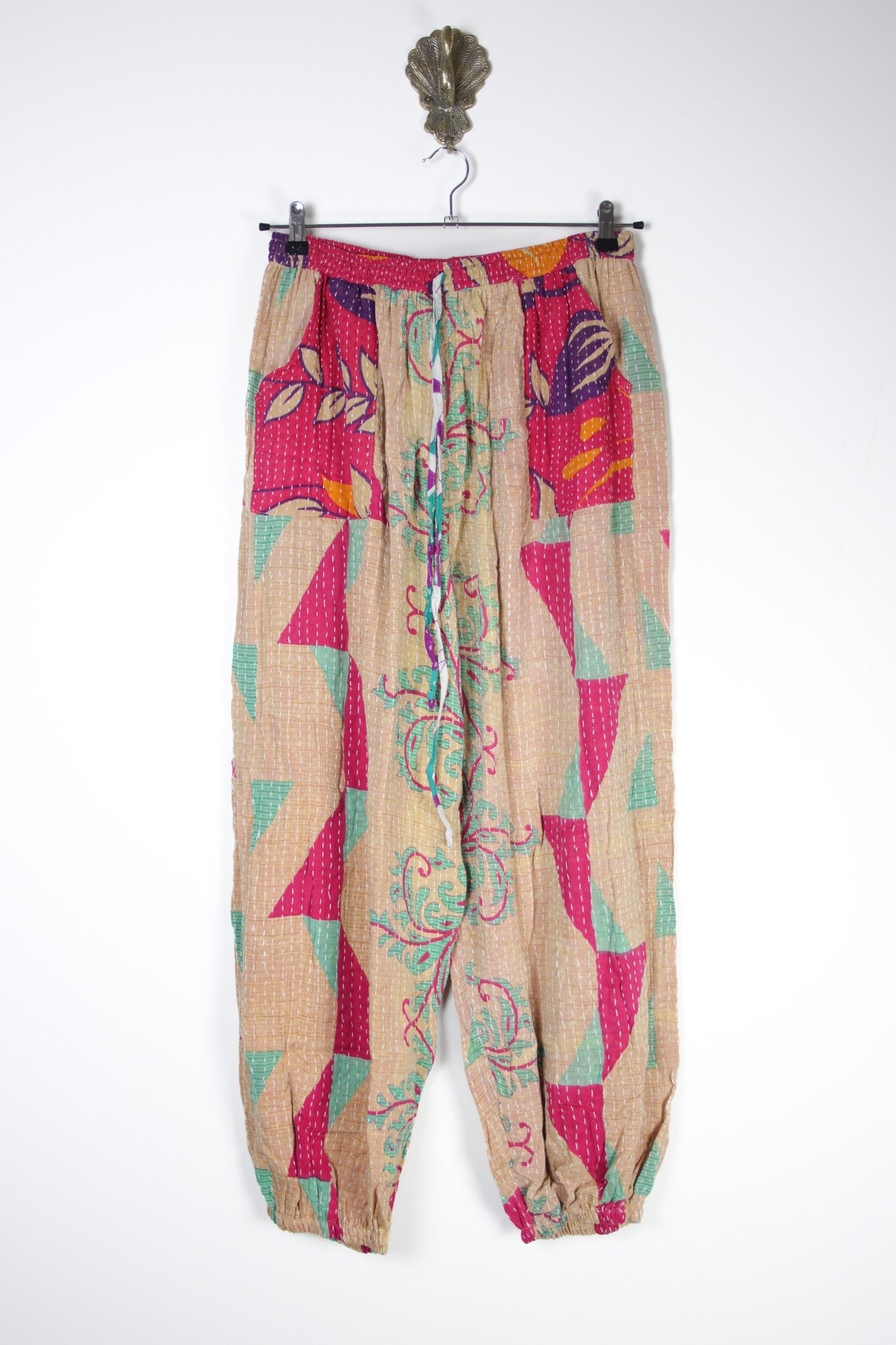 Tula Kantha Joggers L (20931) TulaJoggersLRenewBohemian209311 Renew Bohemian Pty Ltd