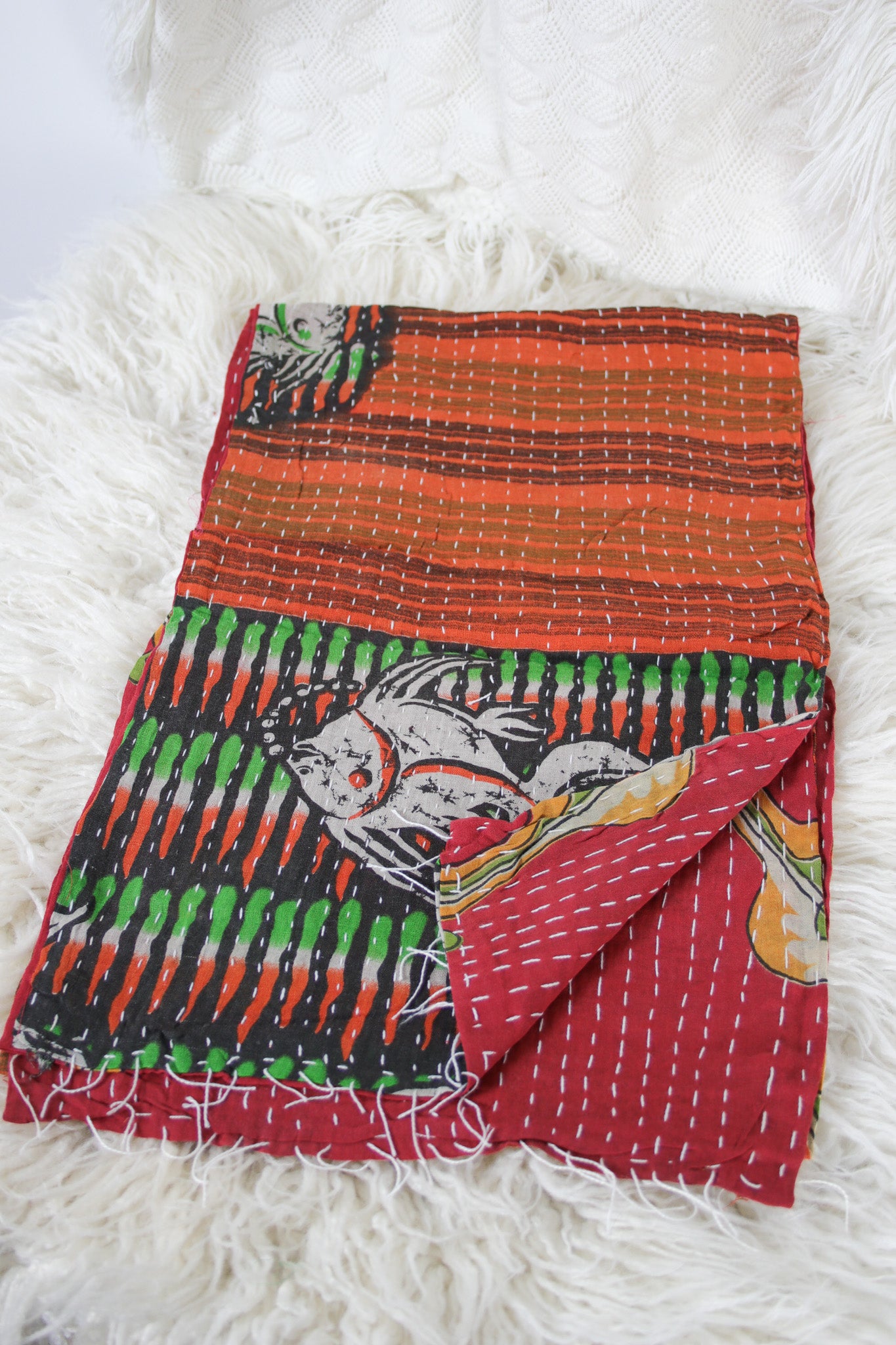 Vagabond Headscarf (14101) VagabondKanthaScarfRenewVintage14101 Renew Vintage