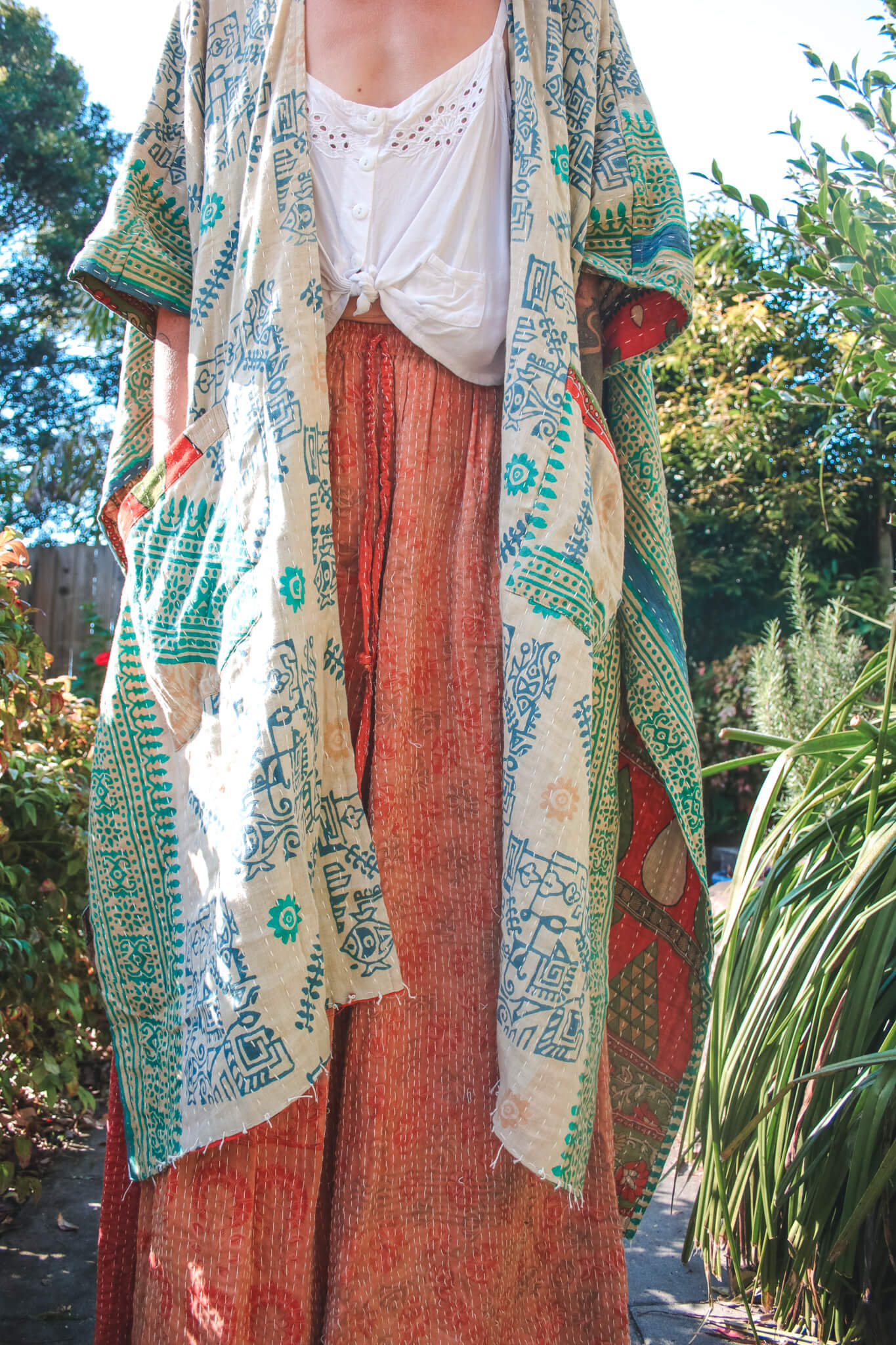 Wholesale Lot - Kantha Ruana - 10qty